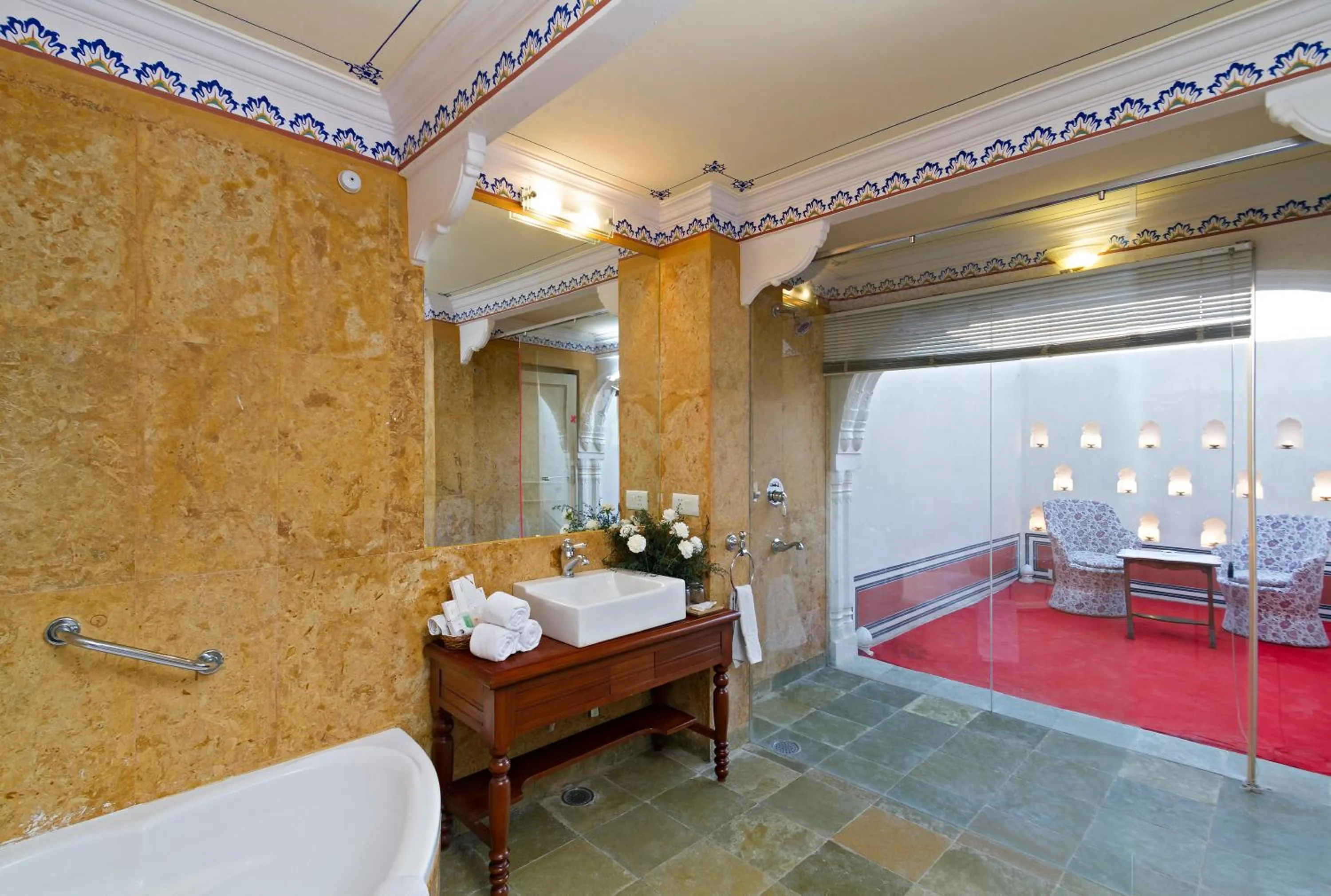 Restaurant/places to eat, Bed in Hotel Castle Mandawa