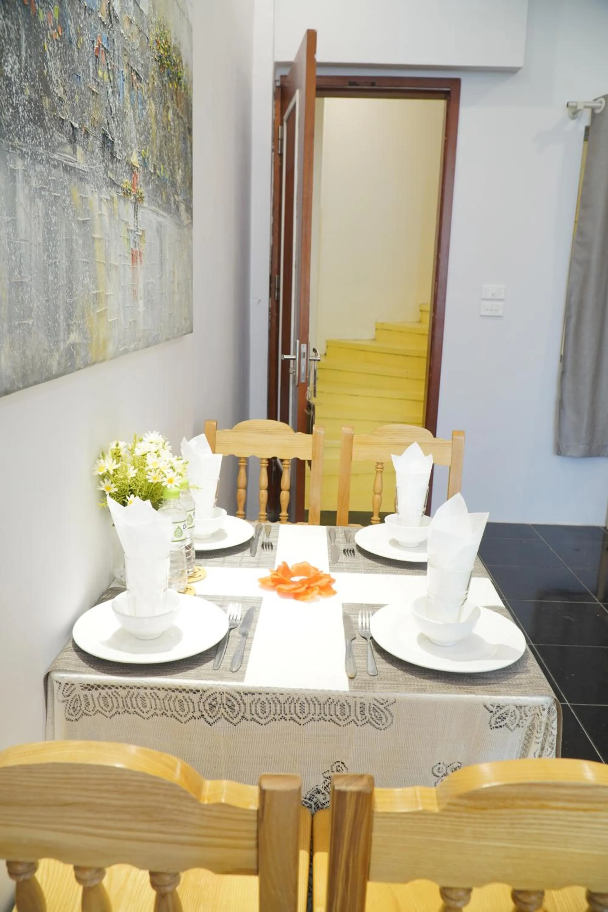 Dining area in Thức at 3am - Old Quarter Hanoi Lotus