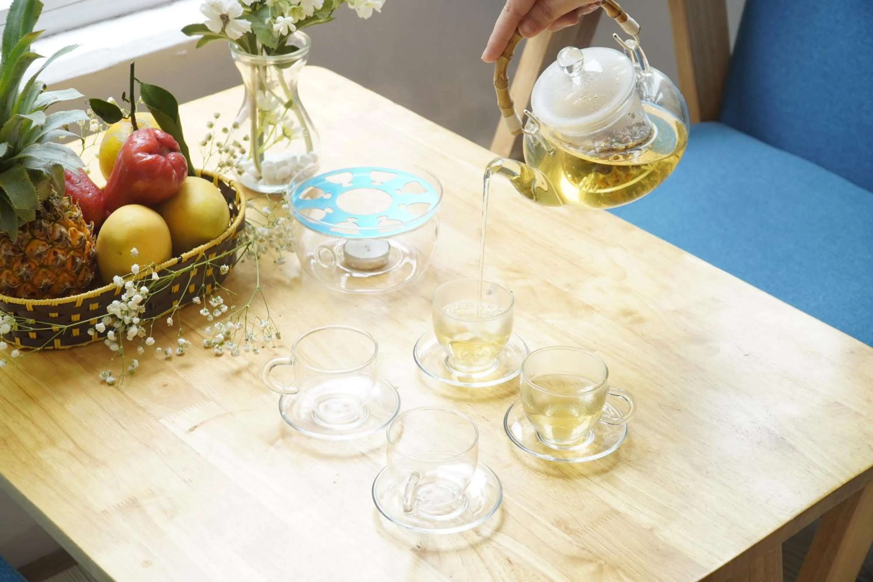 Dining area in Thức at 3am - Old Quarter Hanoi Lotus