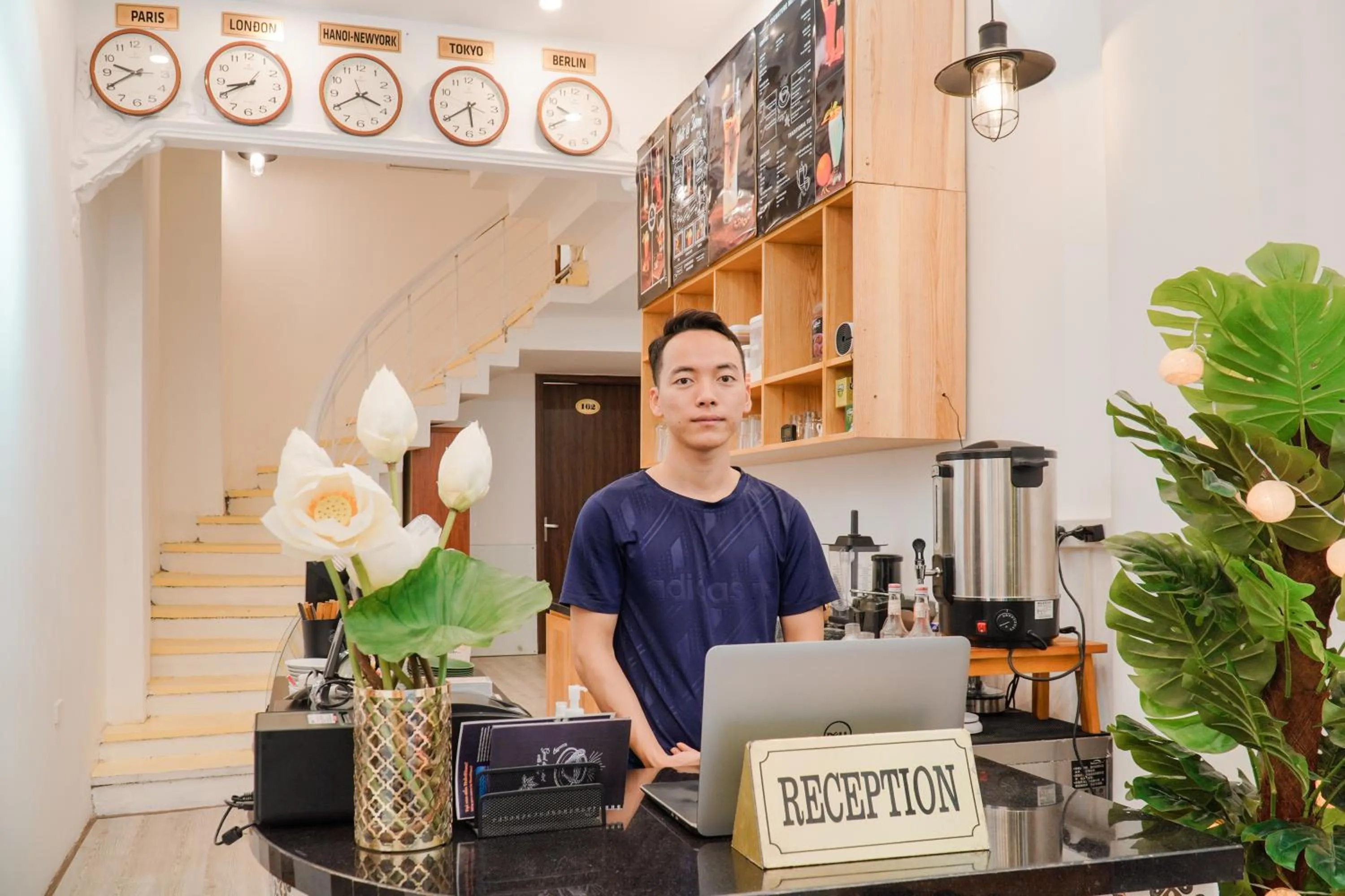 Staff in Thức at 3am - Old Quarter Hanoi Lotus
