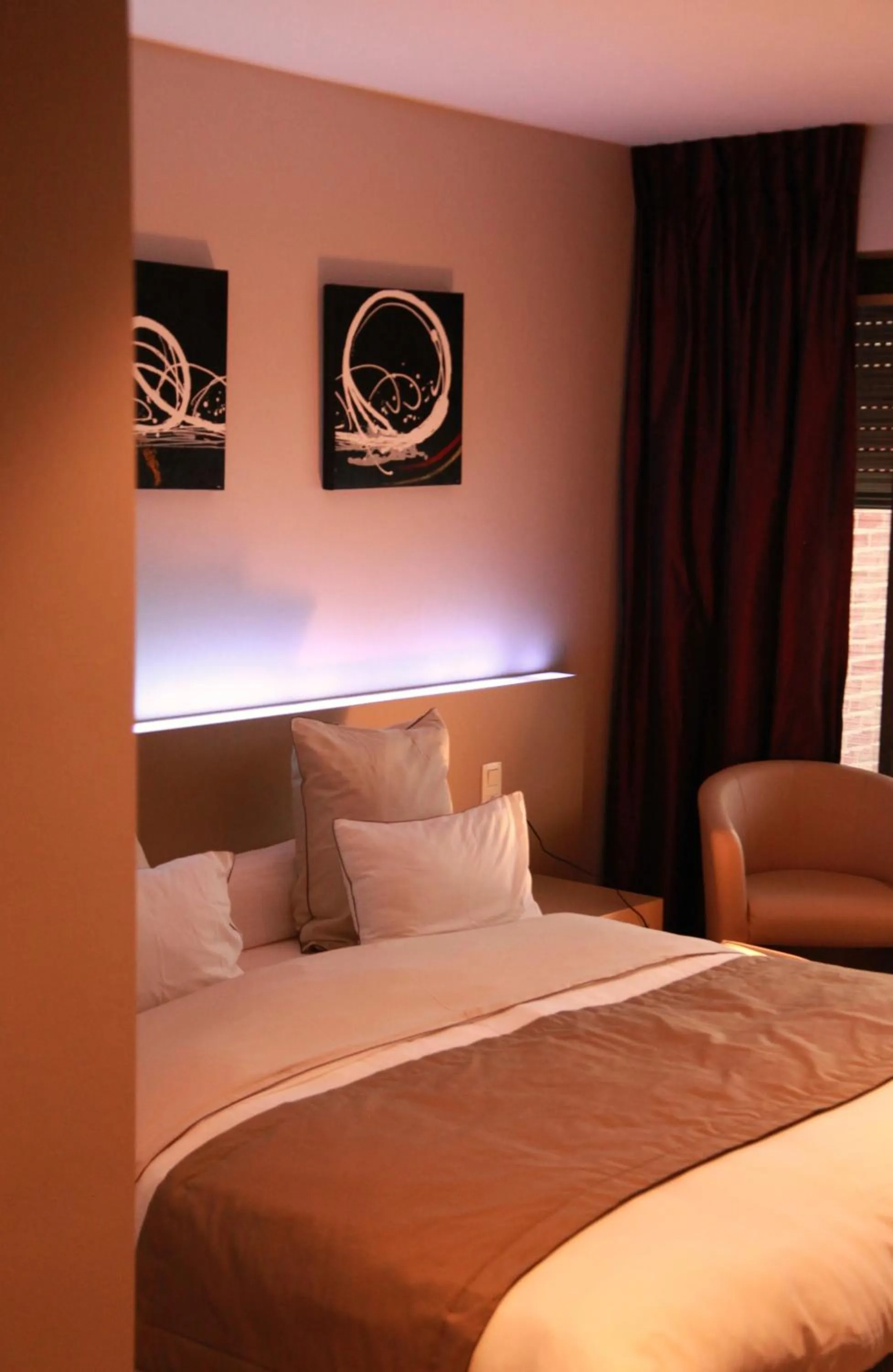 Bed in Hotel Callecanes