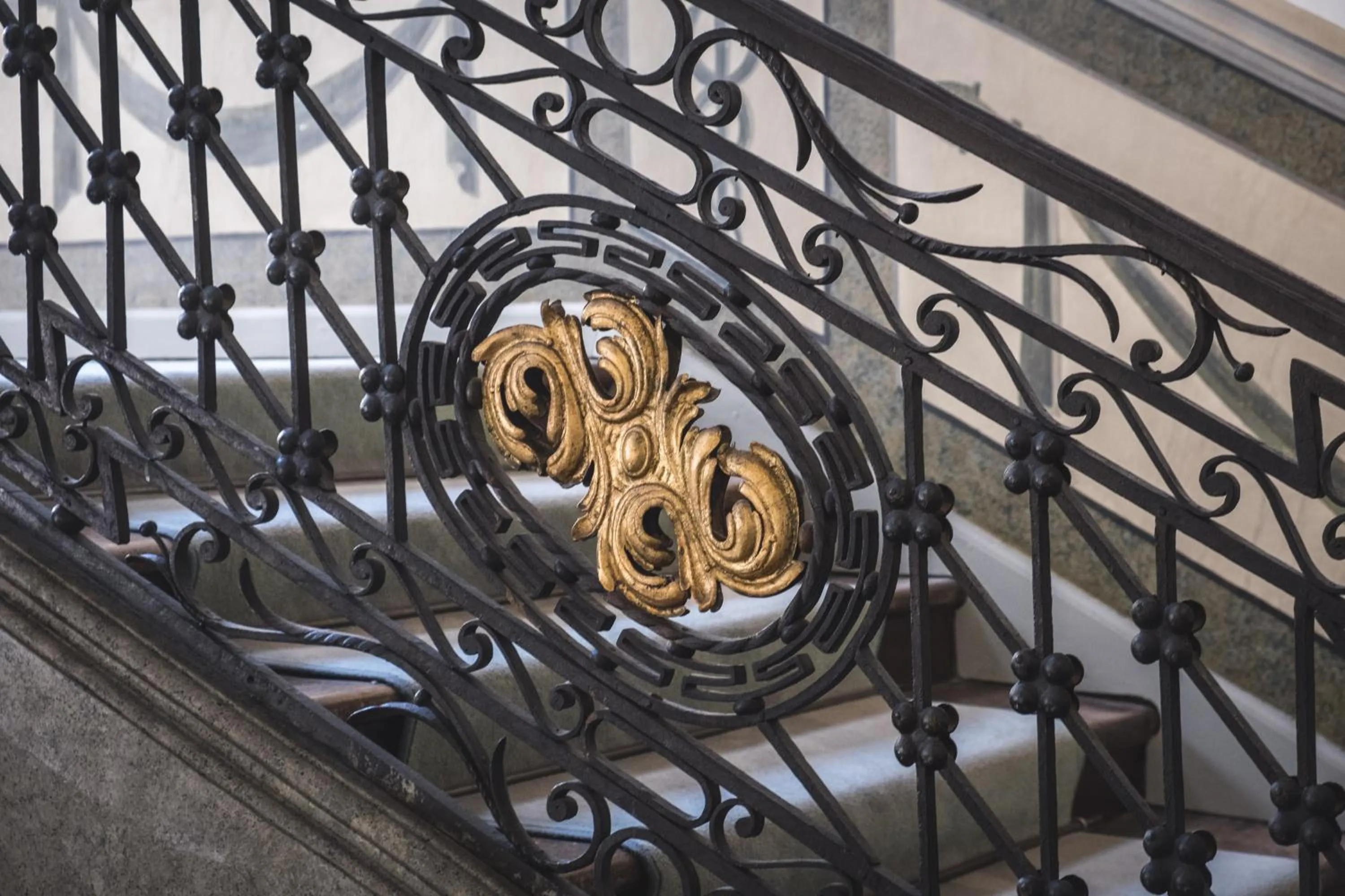 Decorative detail in Hôtel Anne d'Anjou, The Originals Collection