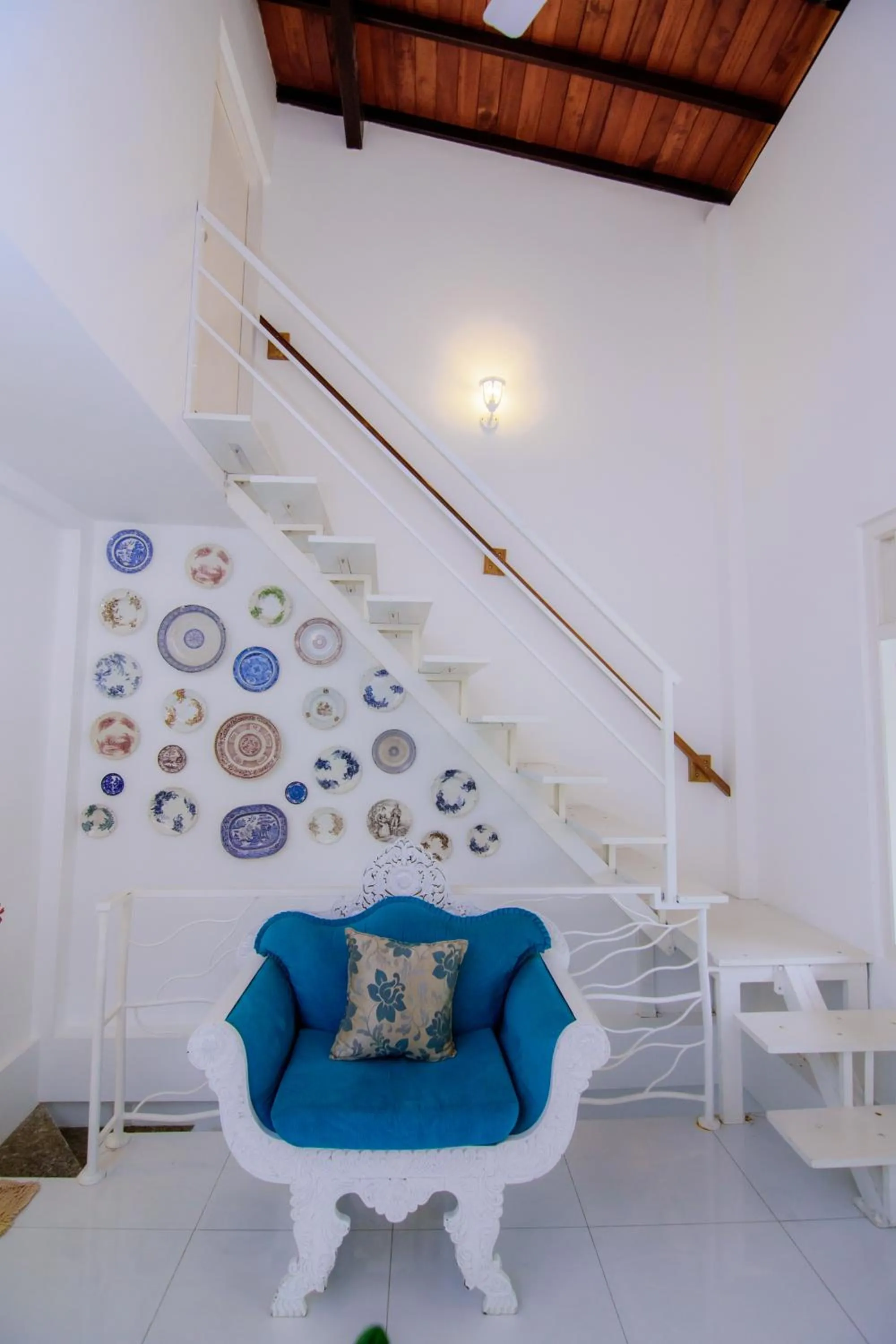 Seating area in Fort Heaven - Galle Fort
