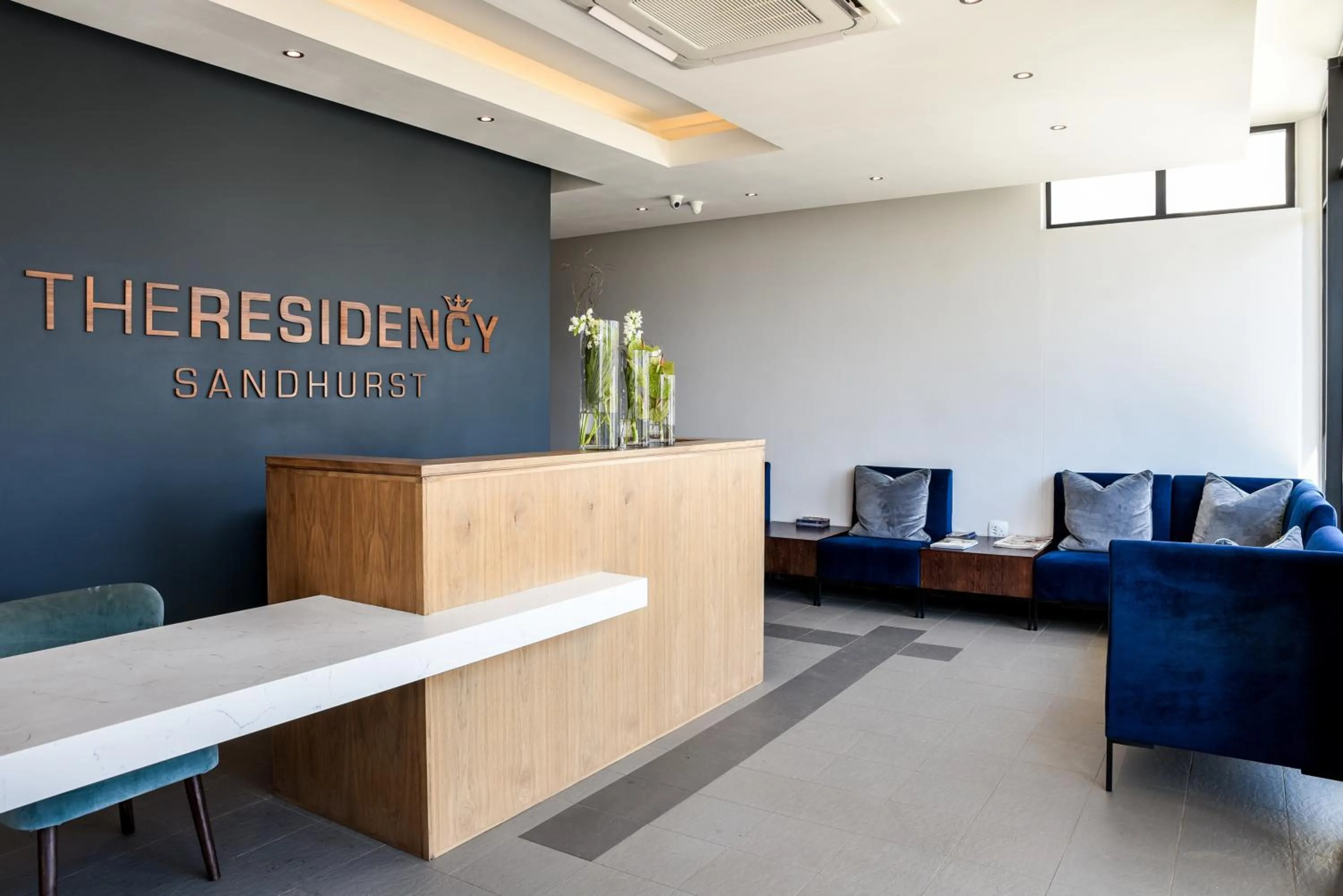 Facade/entrance in The Residency Sandhurst