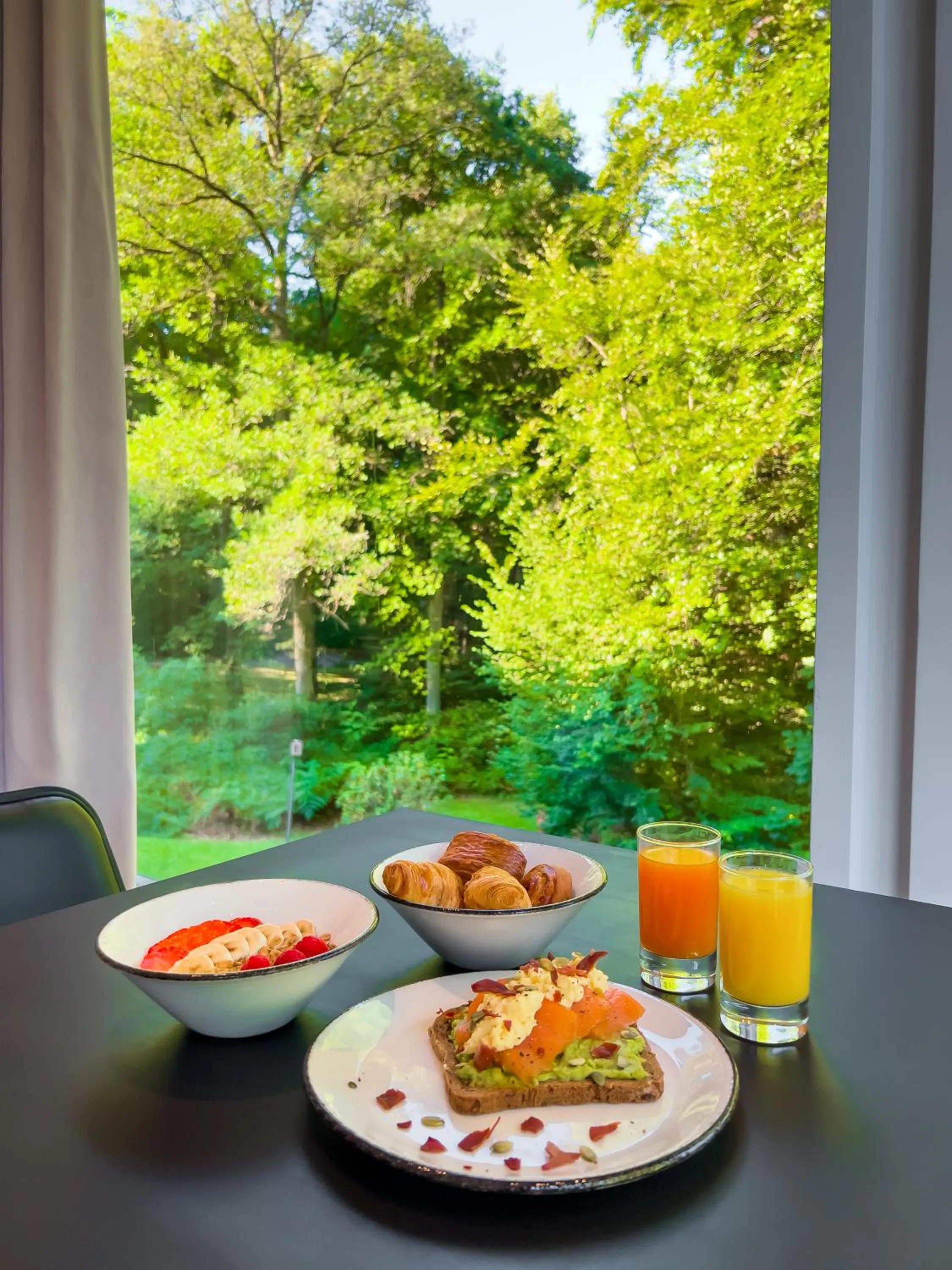 Breakfast in Hotel Dolce La Hulpe Brussels