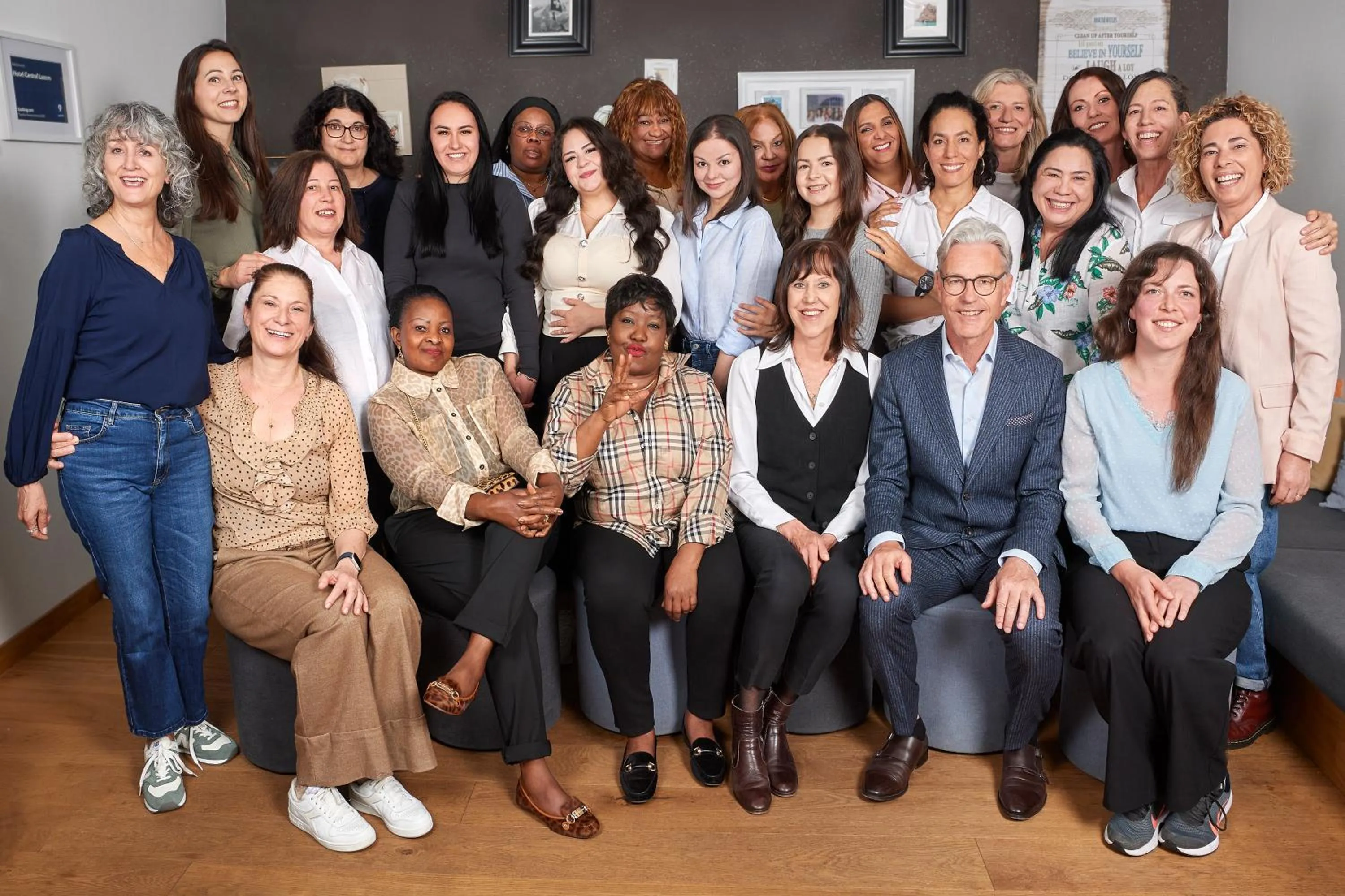 People in Hotel Central Luzern