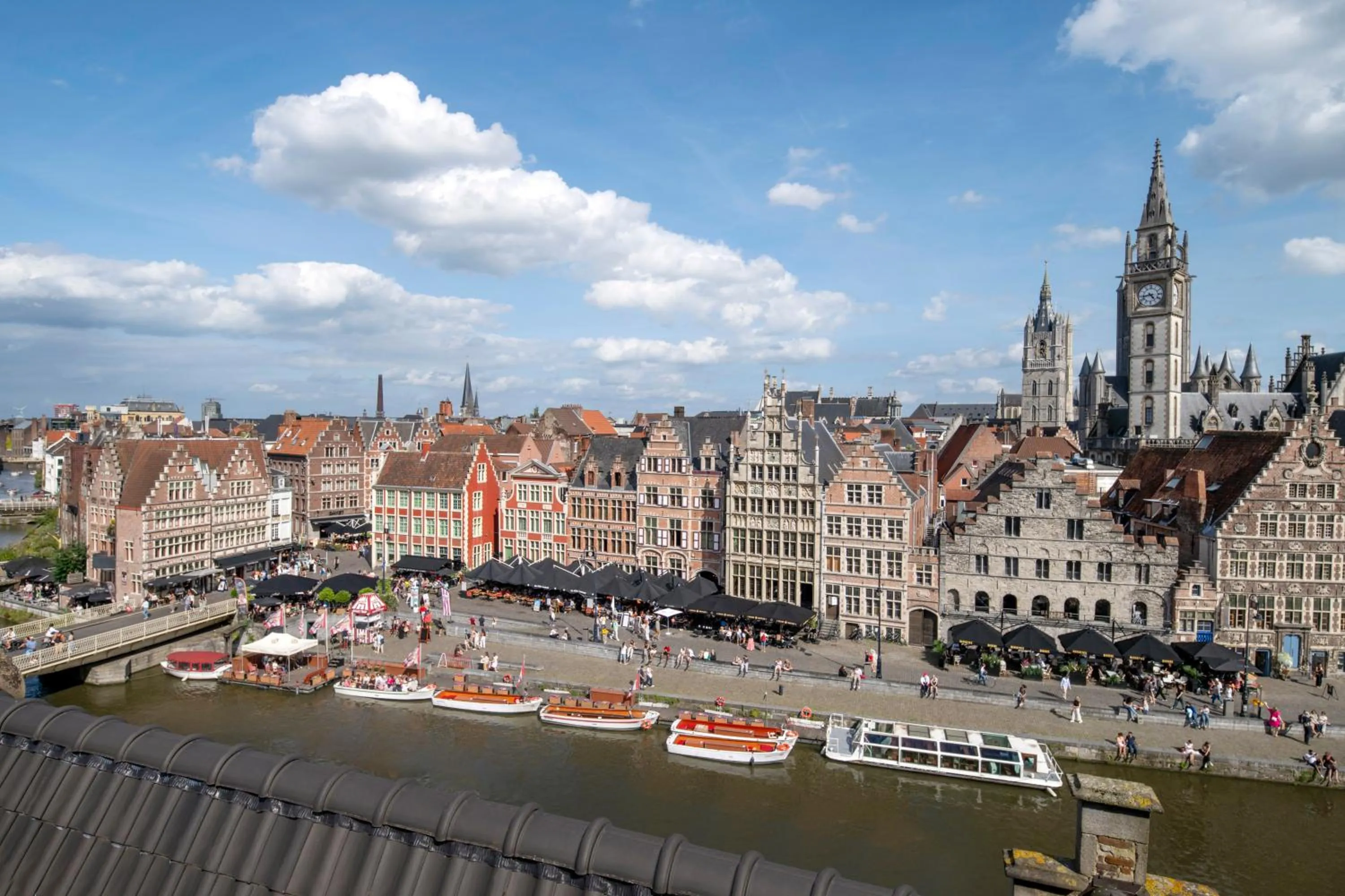 View (from property/room) in Ghent Marriott Hotel