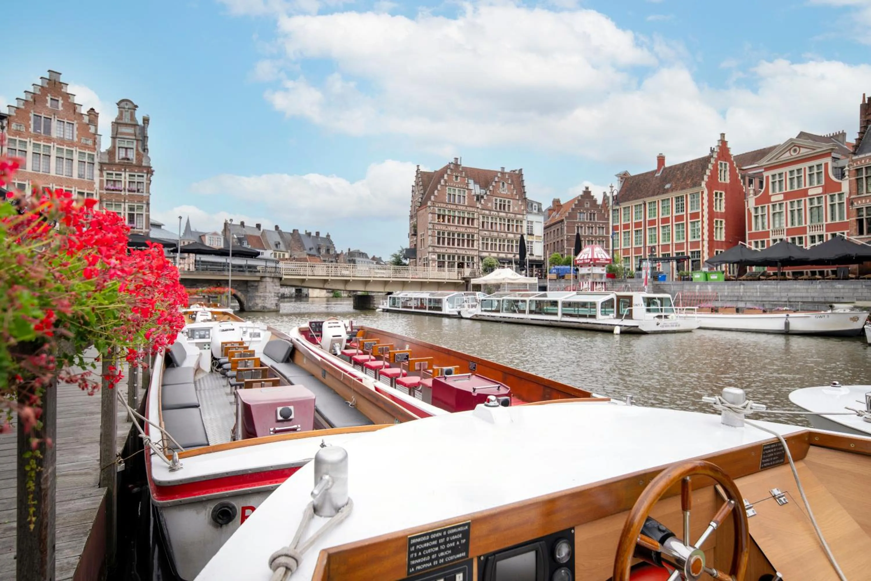 Location in Ghent Marriott Hotel