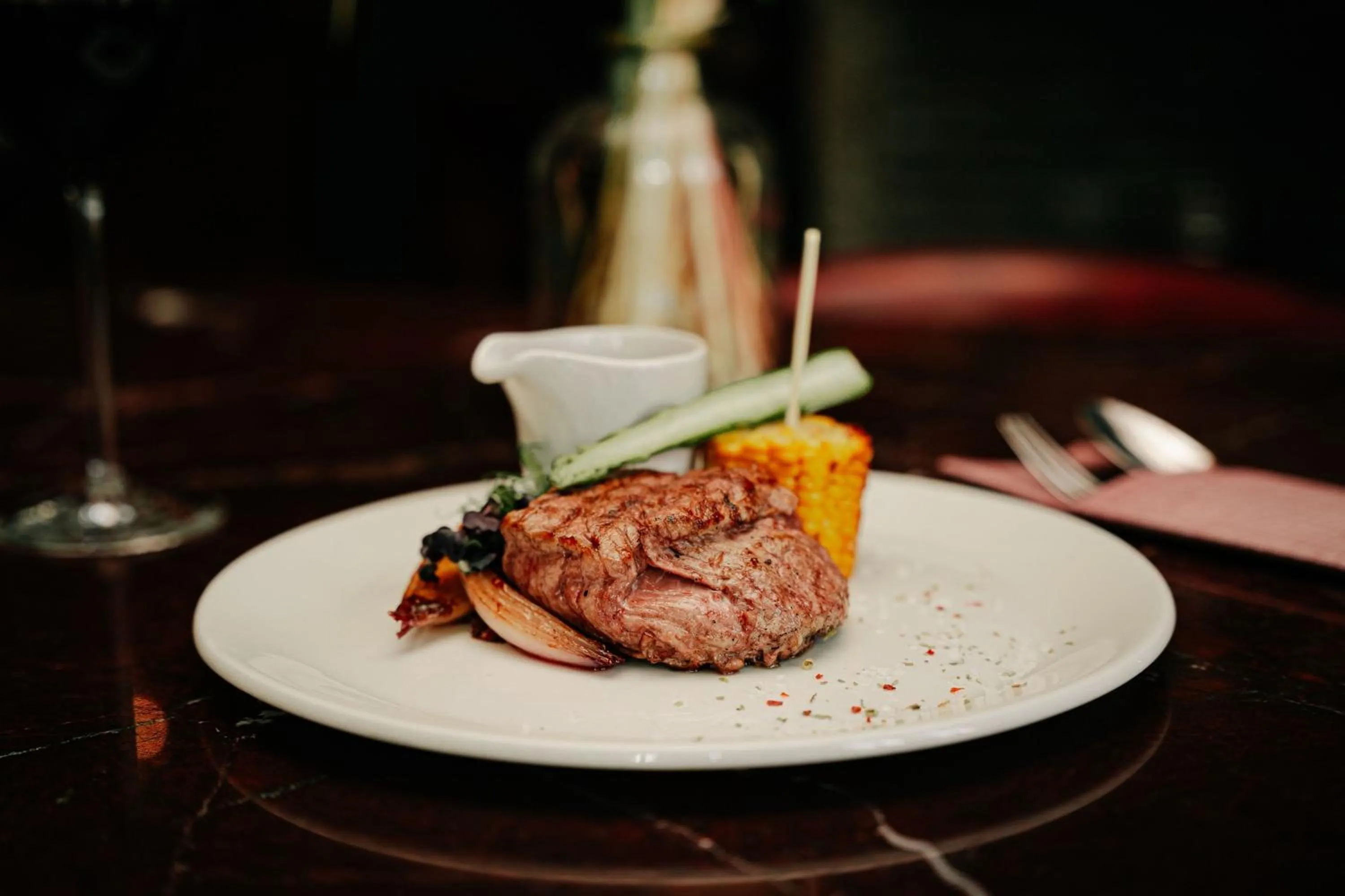 Restaurant/places to eat in Ghent Marriott Hotel