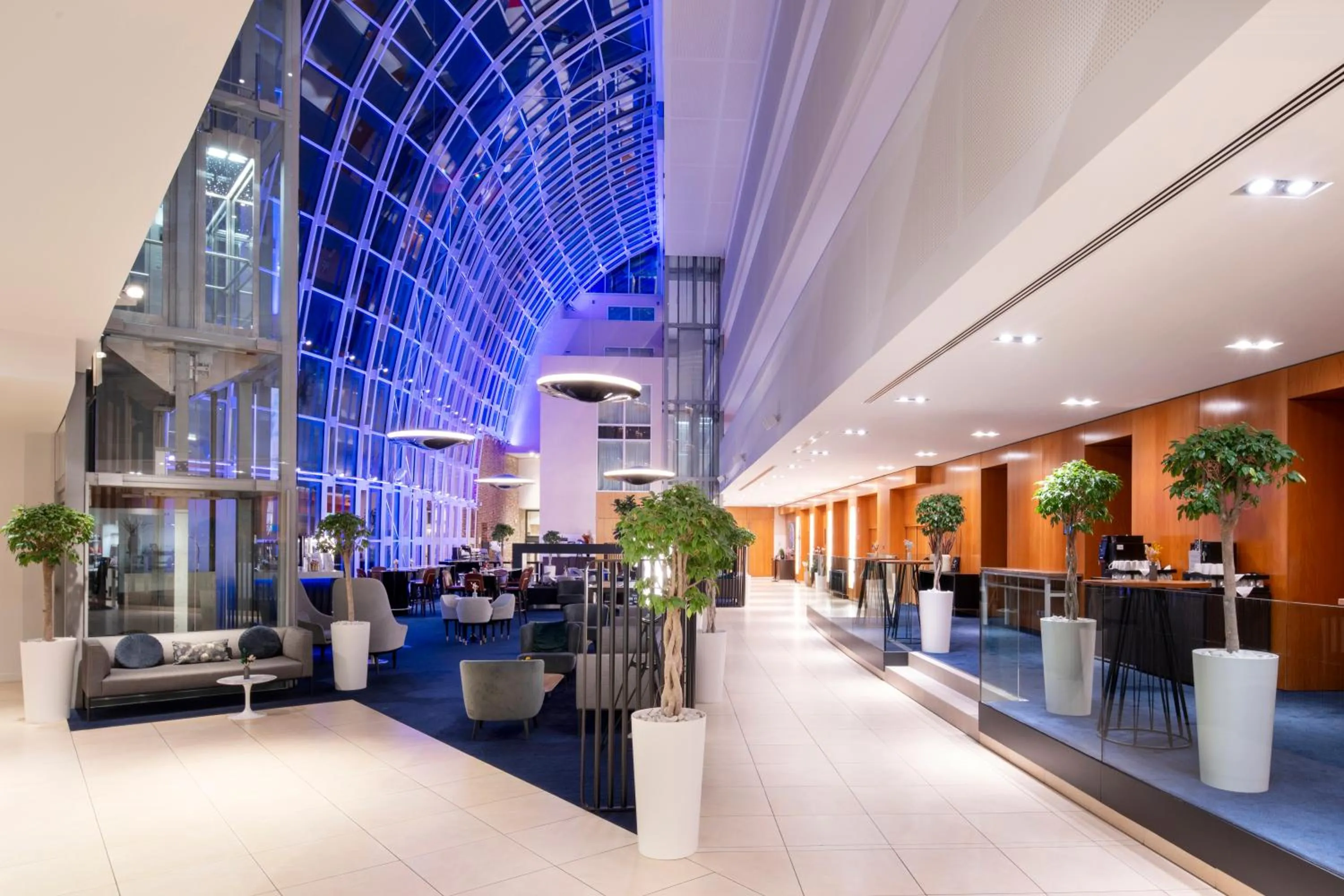 Lobby or reception in Ghent Marriott Hotel