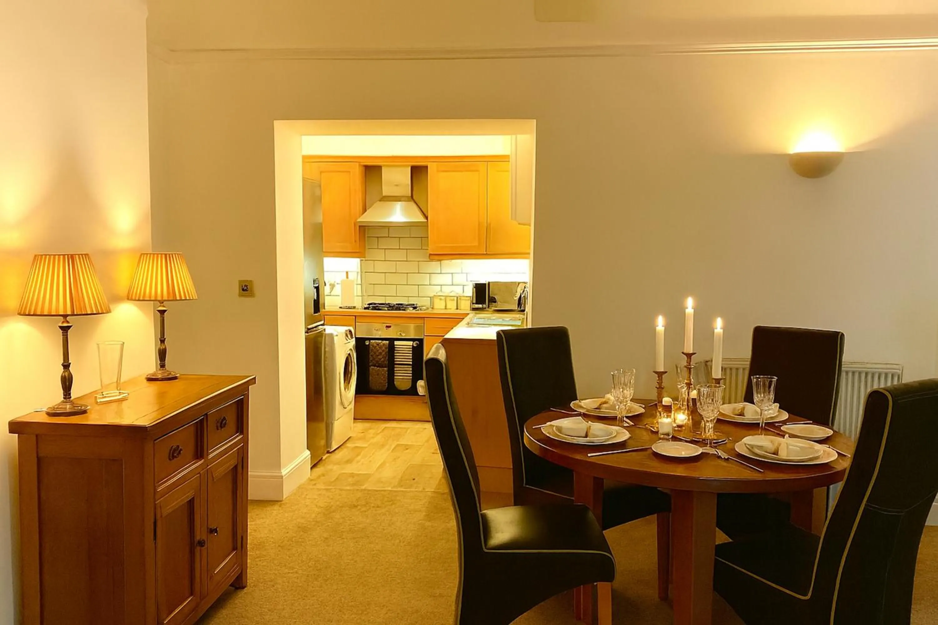 Kitchen or kitchenette in St Andrews Apartments