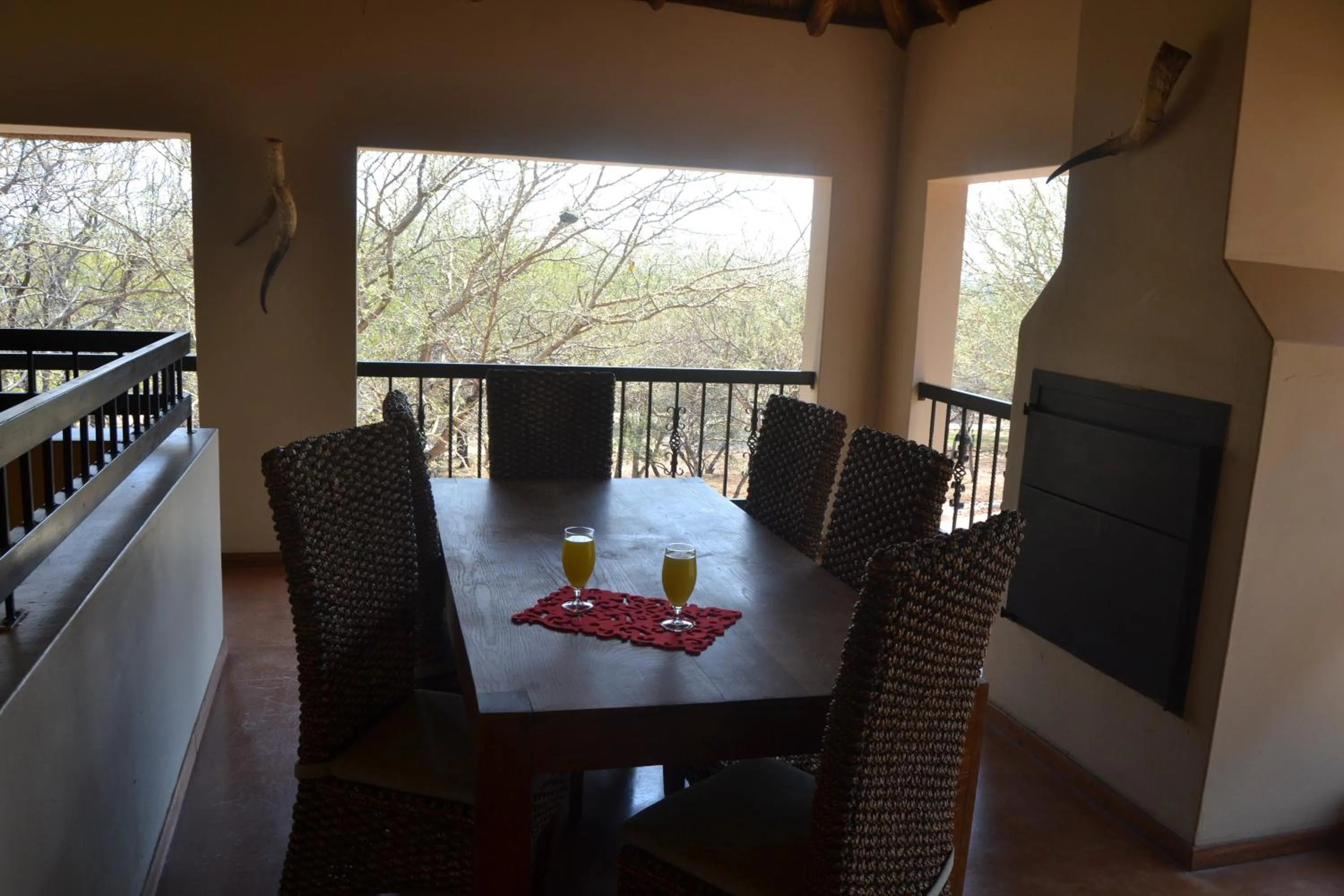 Patio in Thabaledi Game Lodge