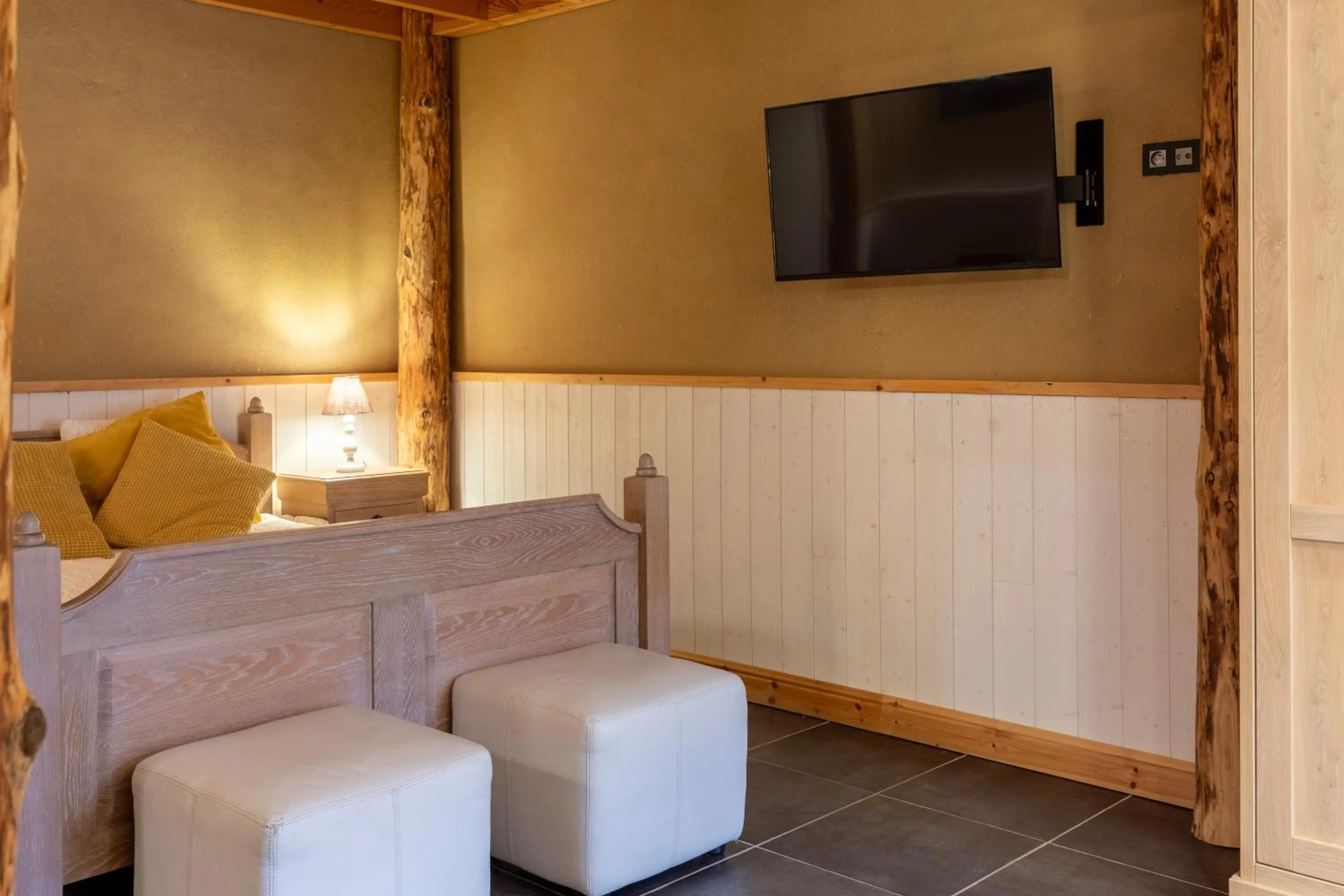 Bed in B&B De Leestjespolder