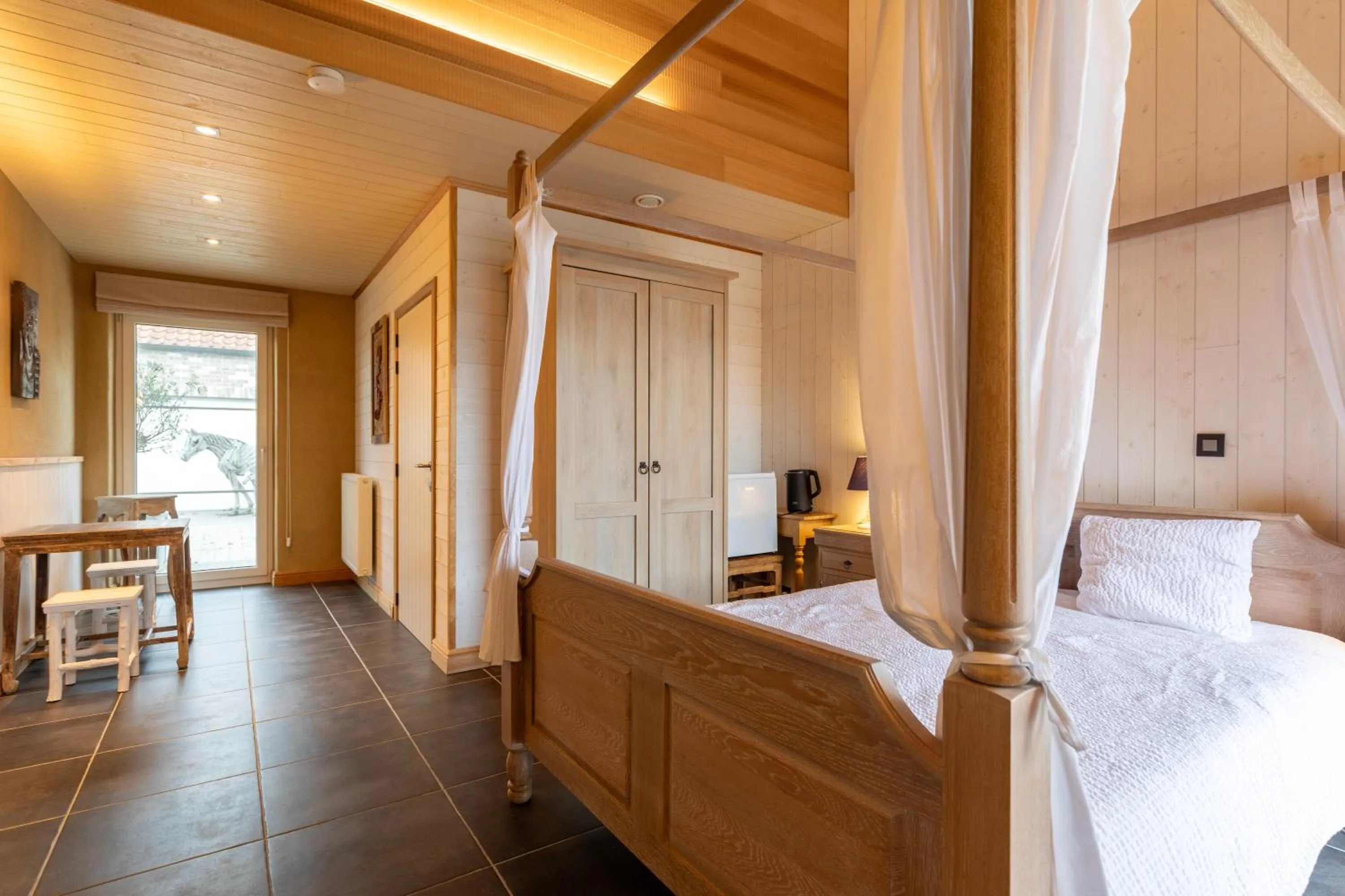 Bed in B&B De Leestjespolder