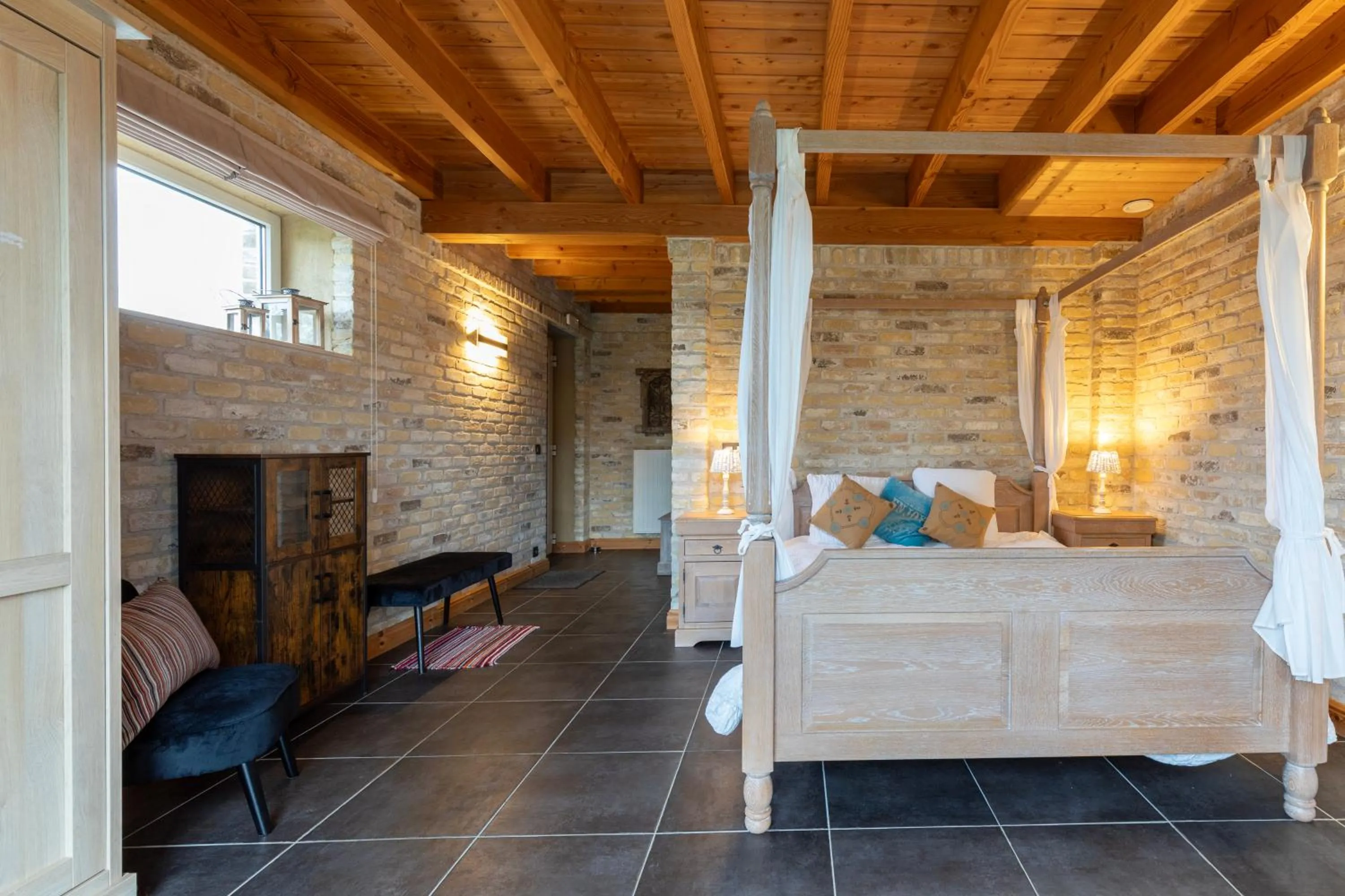 Bed in B&B De Leestjespolder