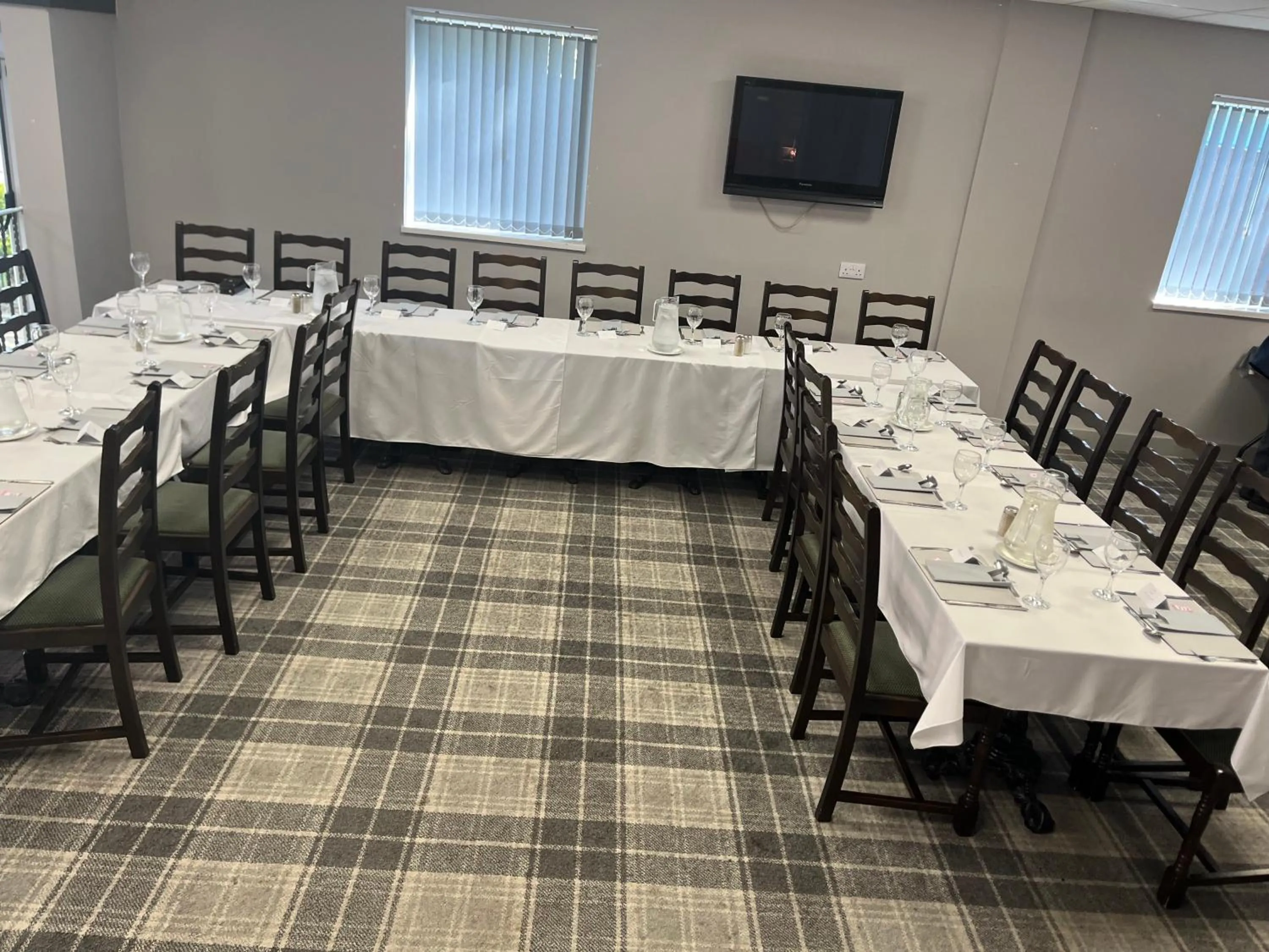 Dining area in Harleys