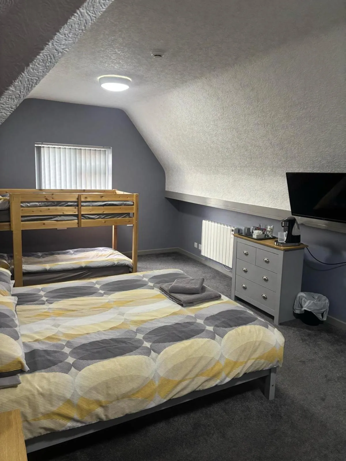 Bedroom, Bed in Harleys