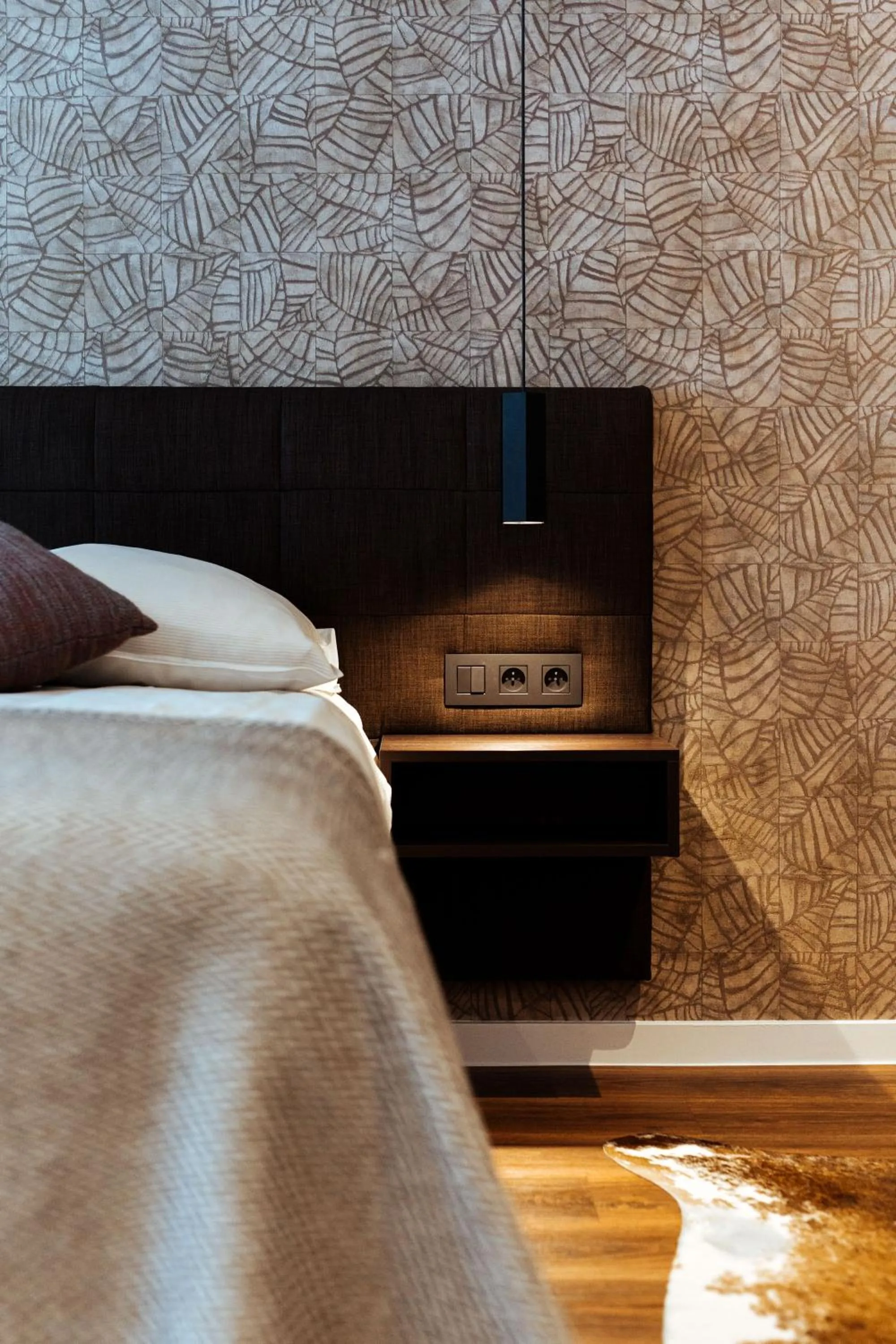 Bed in Cosmopolite Hotel Nieuwpoort-Bad