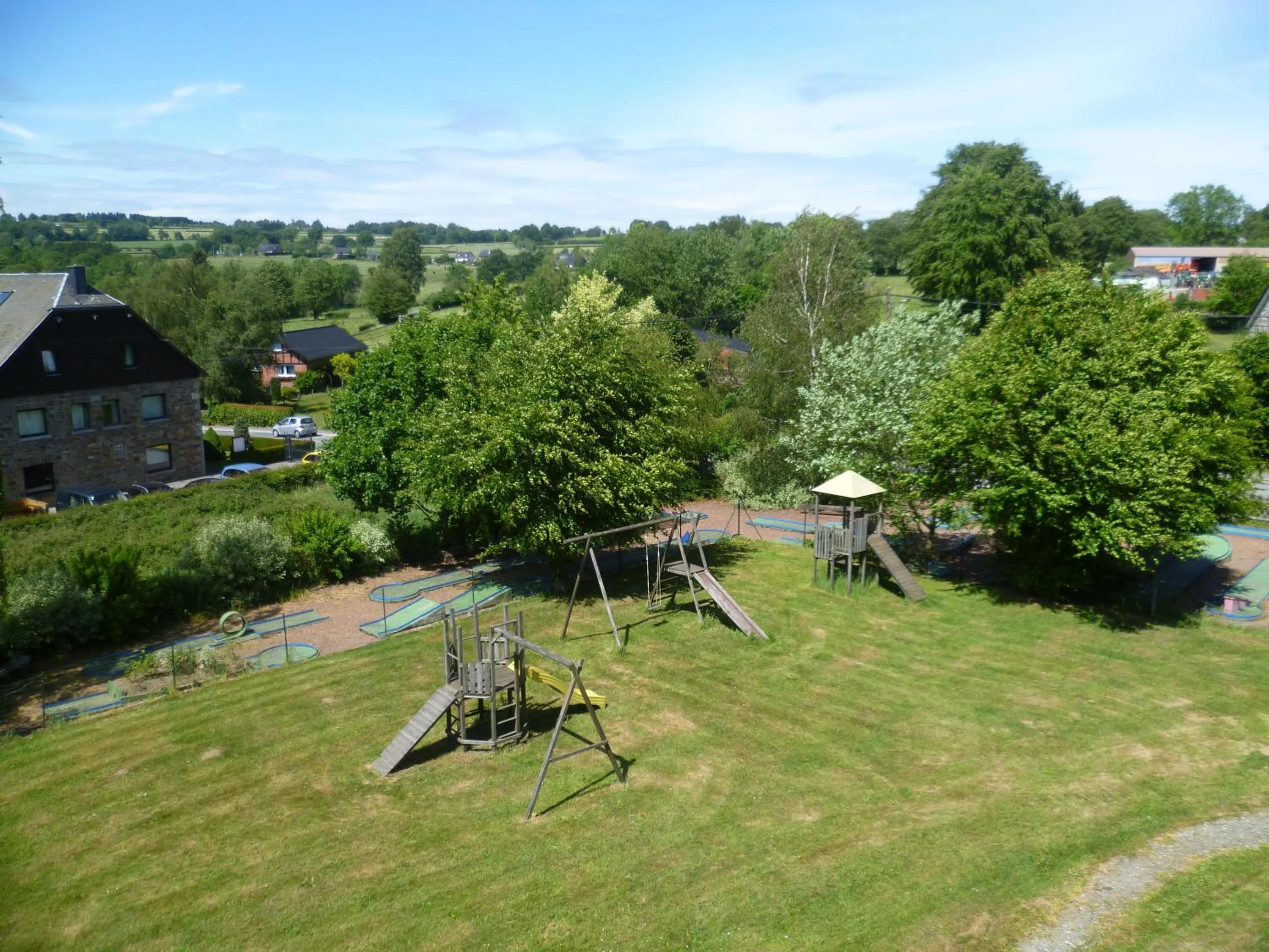 Children play ground in Hotel Dry Les Courtis