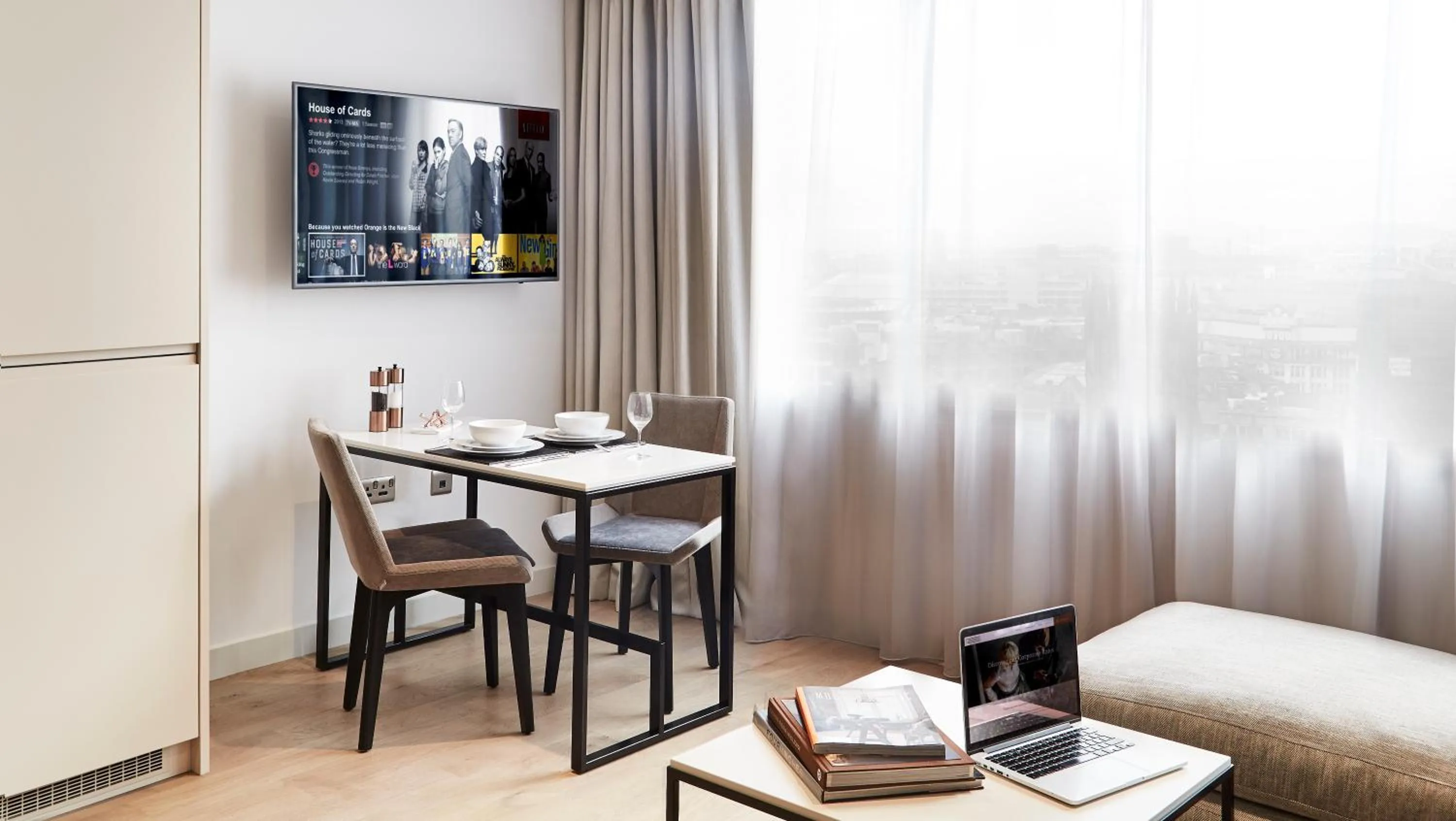 Property building in CitySuites Aparthotel