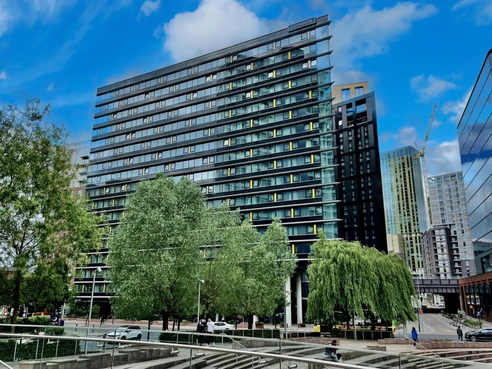 Property building in CitySuites Aparthotel