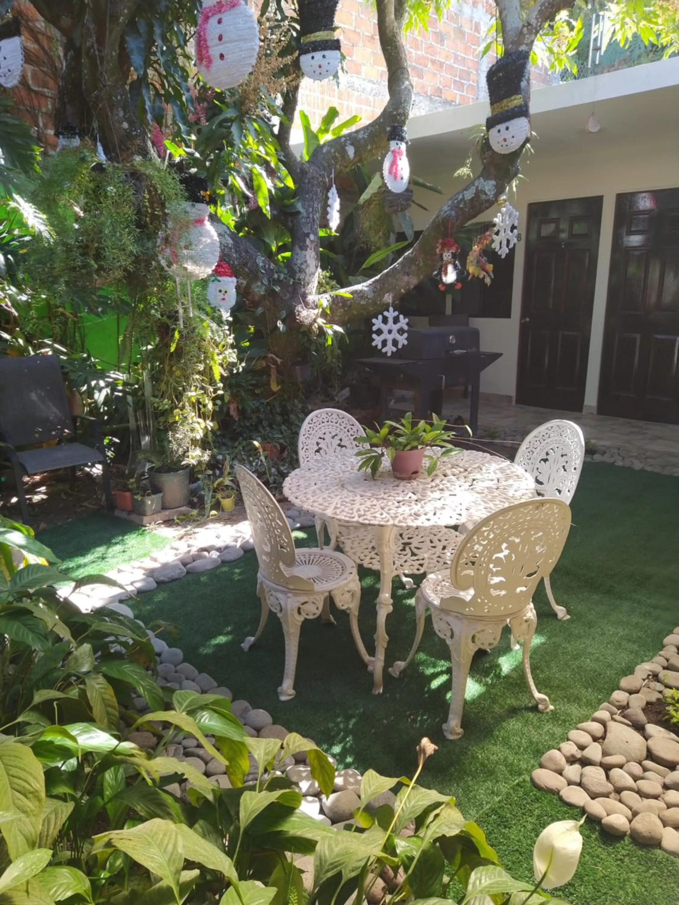 Garden in Hotel Antiguo