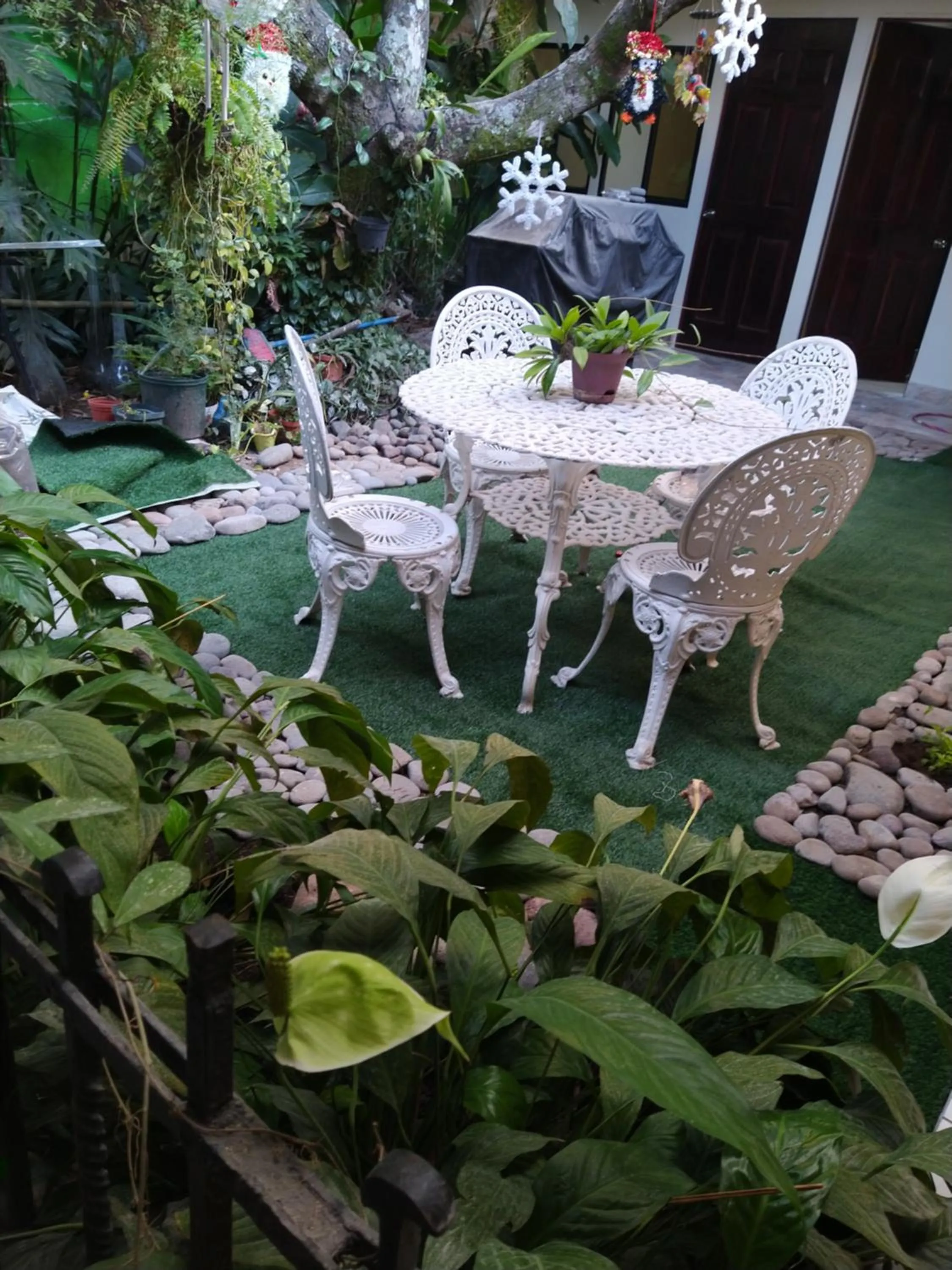 Garden in Hotel Antiguo