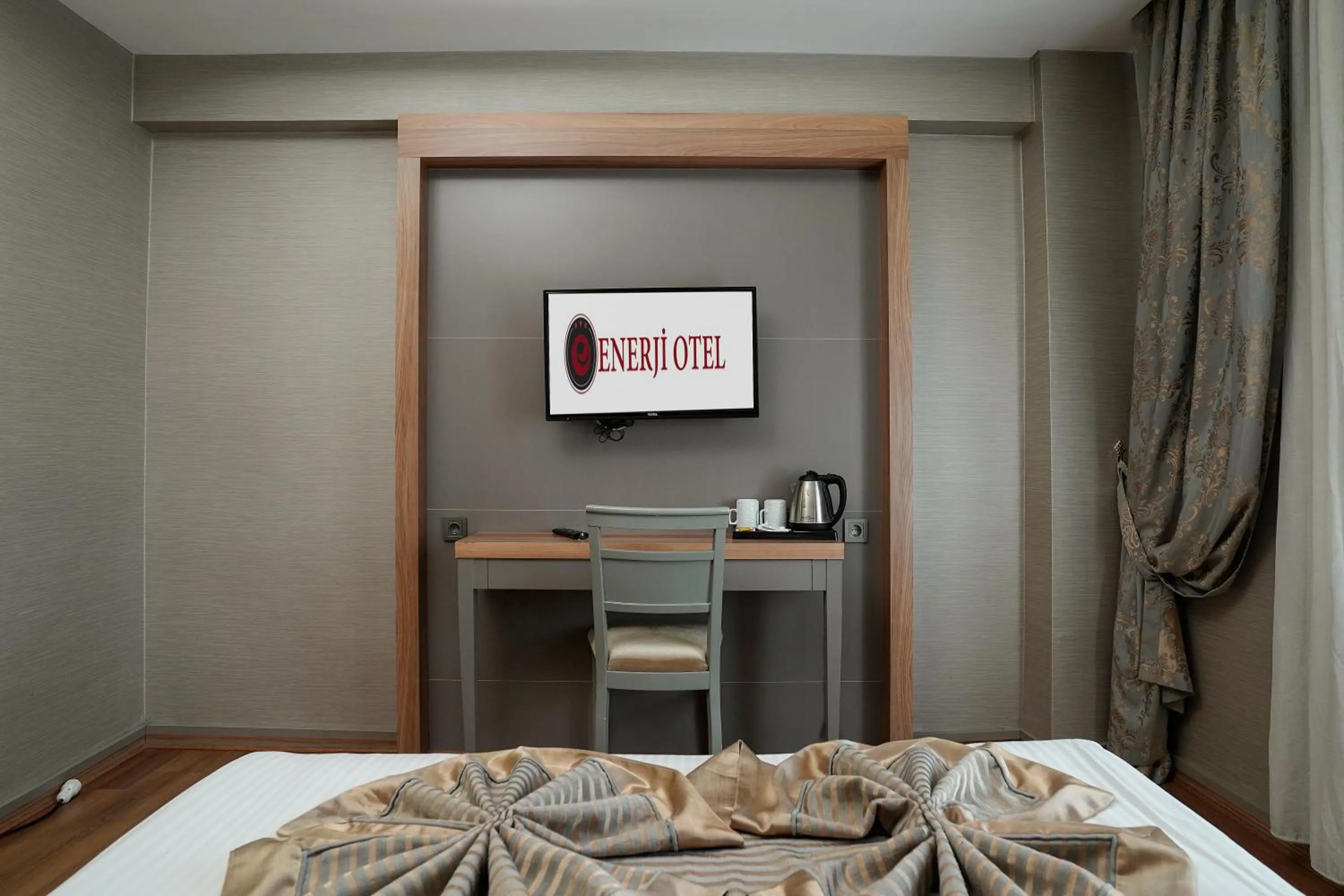 Bedroom, Bed in Enerji Otel