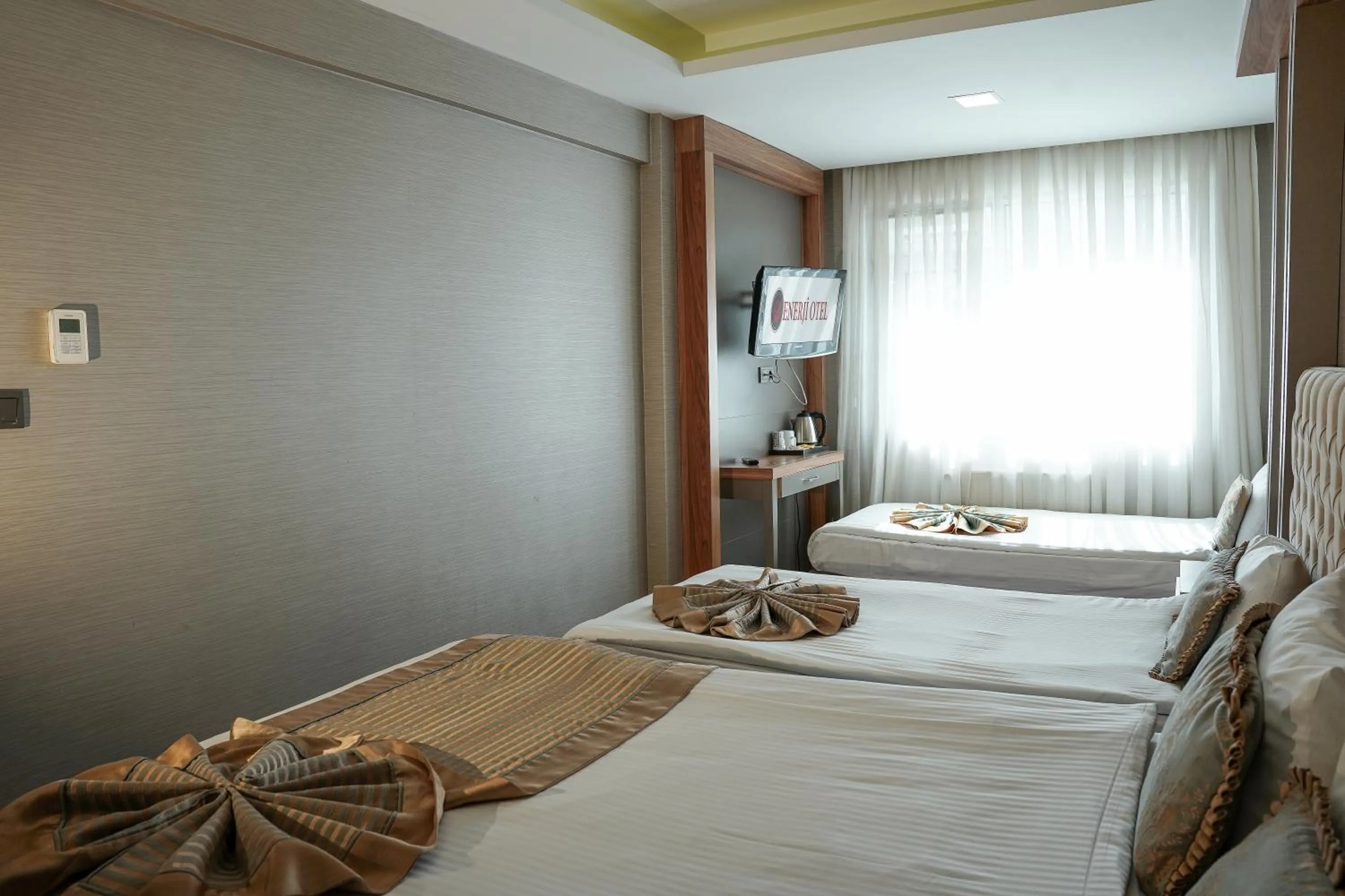 Bedroom, Bed in Enerji Otel