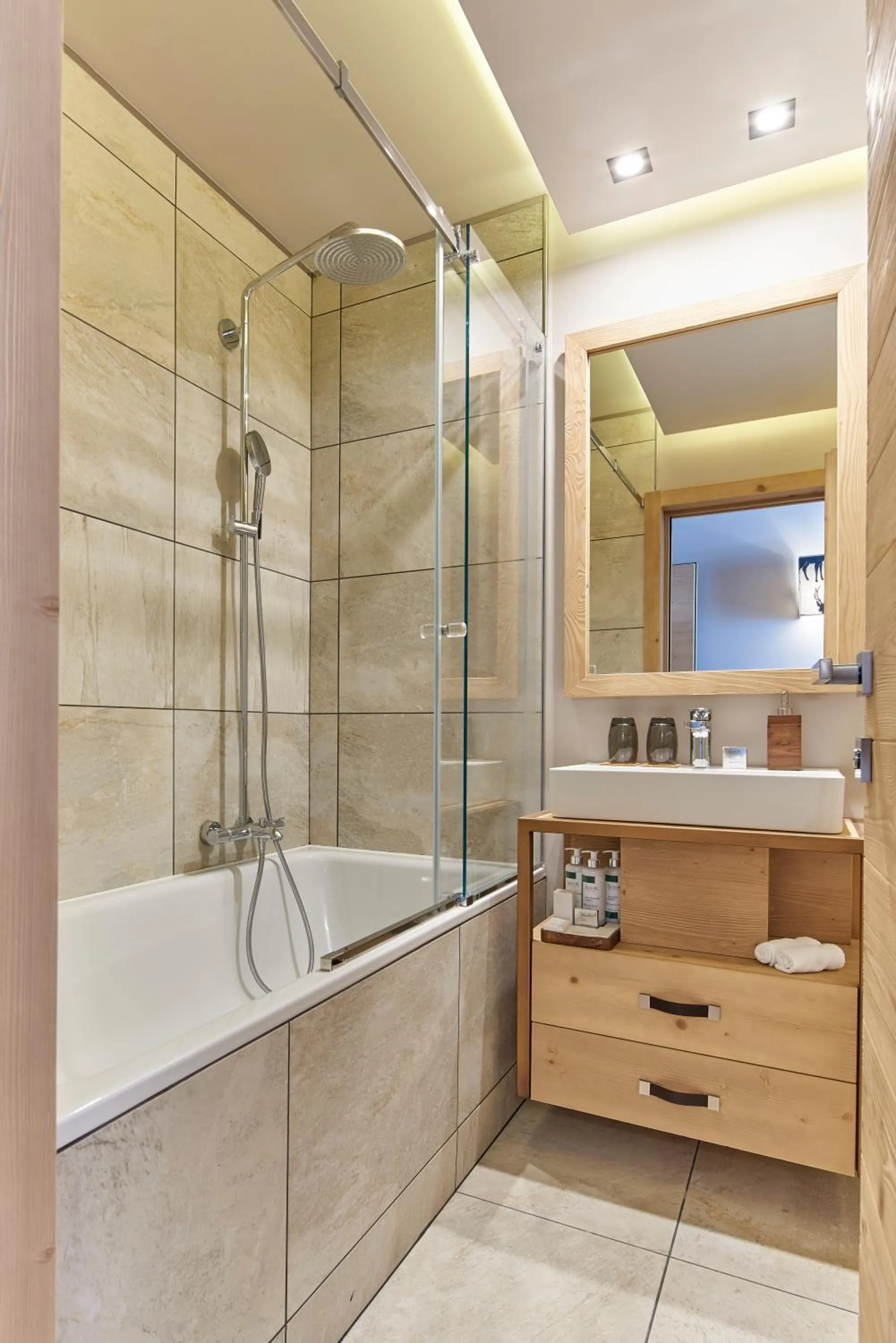 Bathroom in Chandolin Boutique Hotel