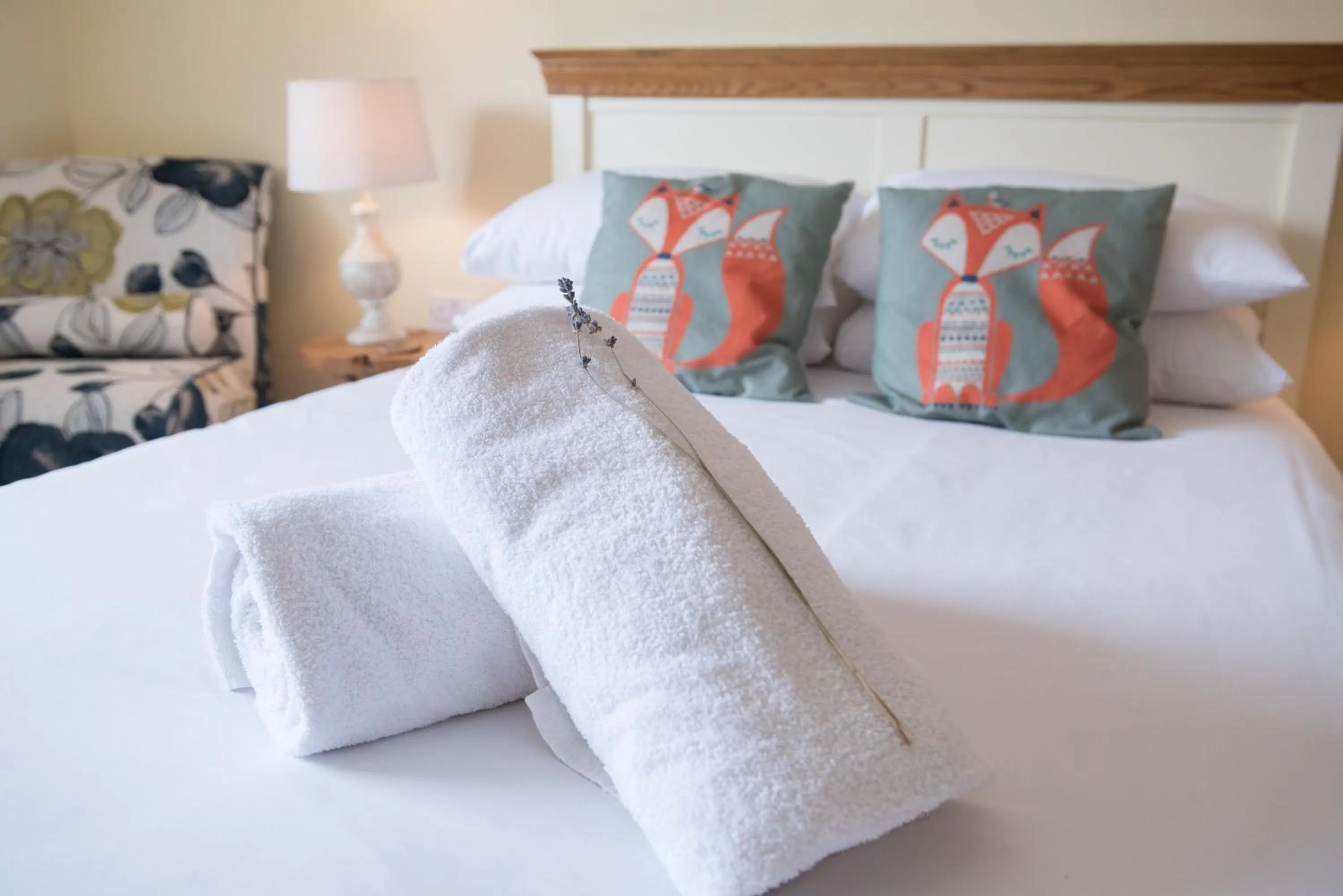 Bed in The Lodge at Broadway