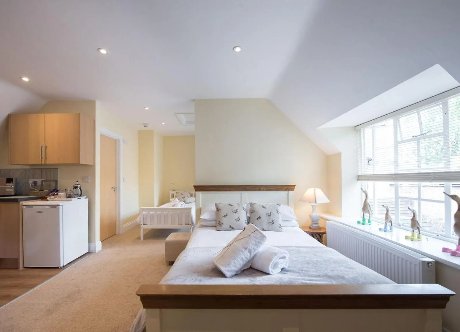 Bed in The Lodge at Broadway