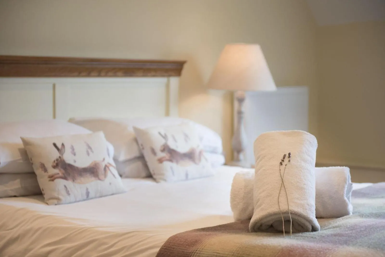 Bed in The Lodge at Broadway