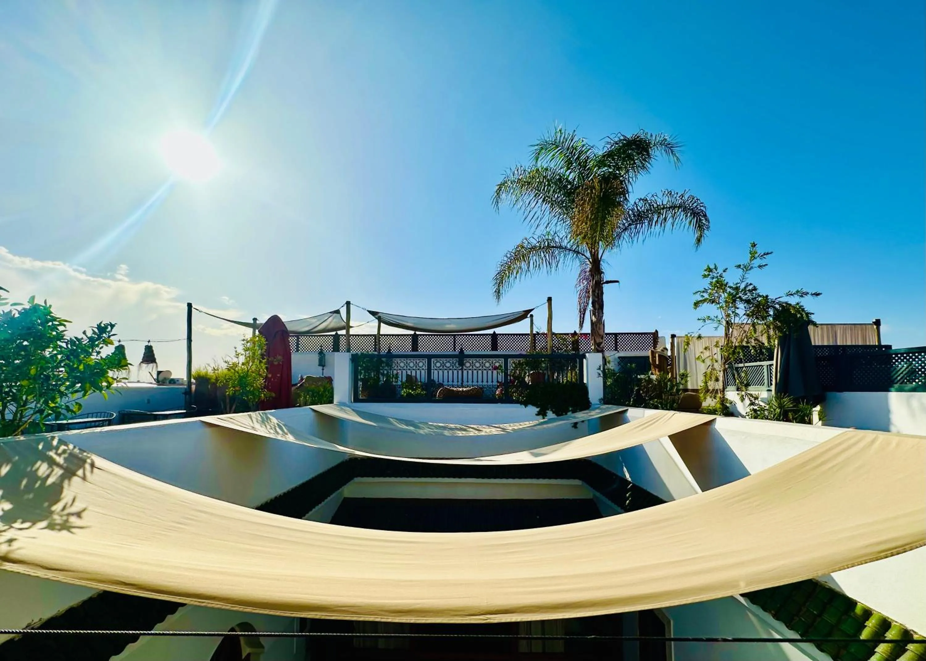 Patio in Riad Jardin Des Sens & Spa