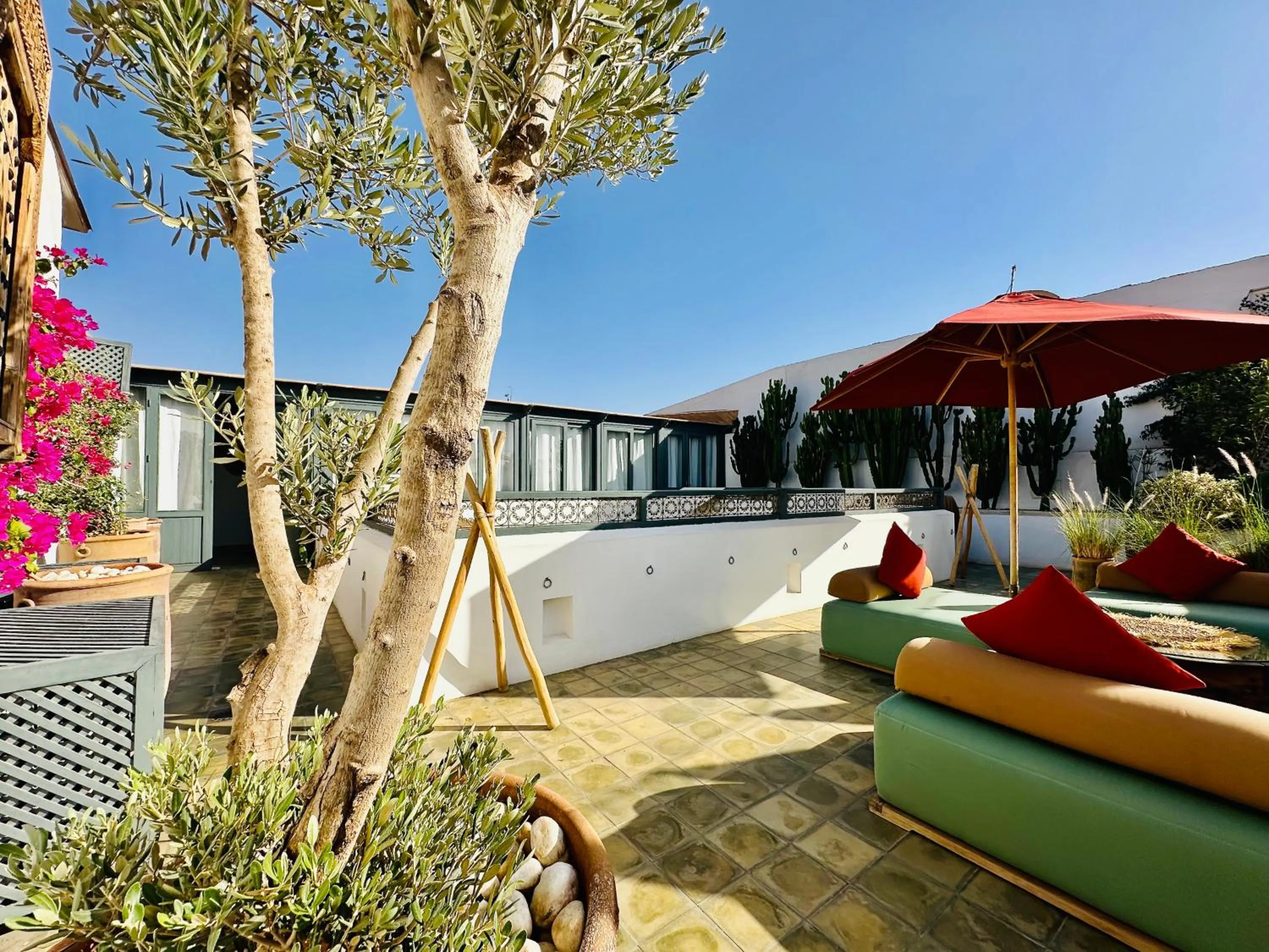 Patio in Riad Jardin Des Sens & Spa