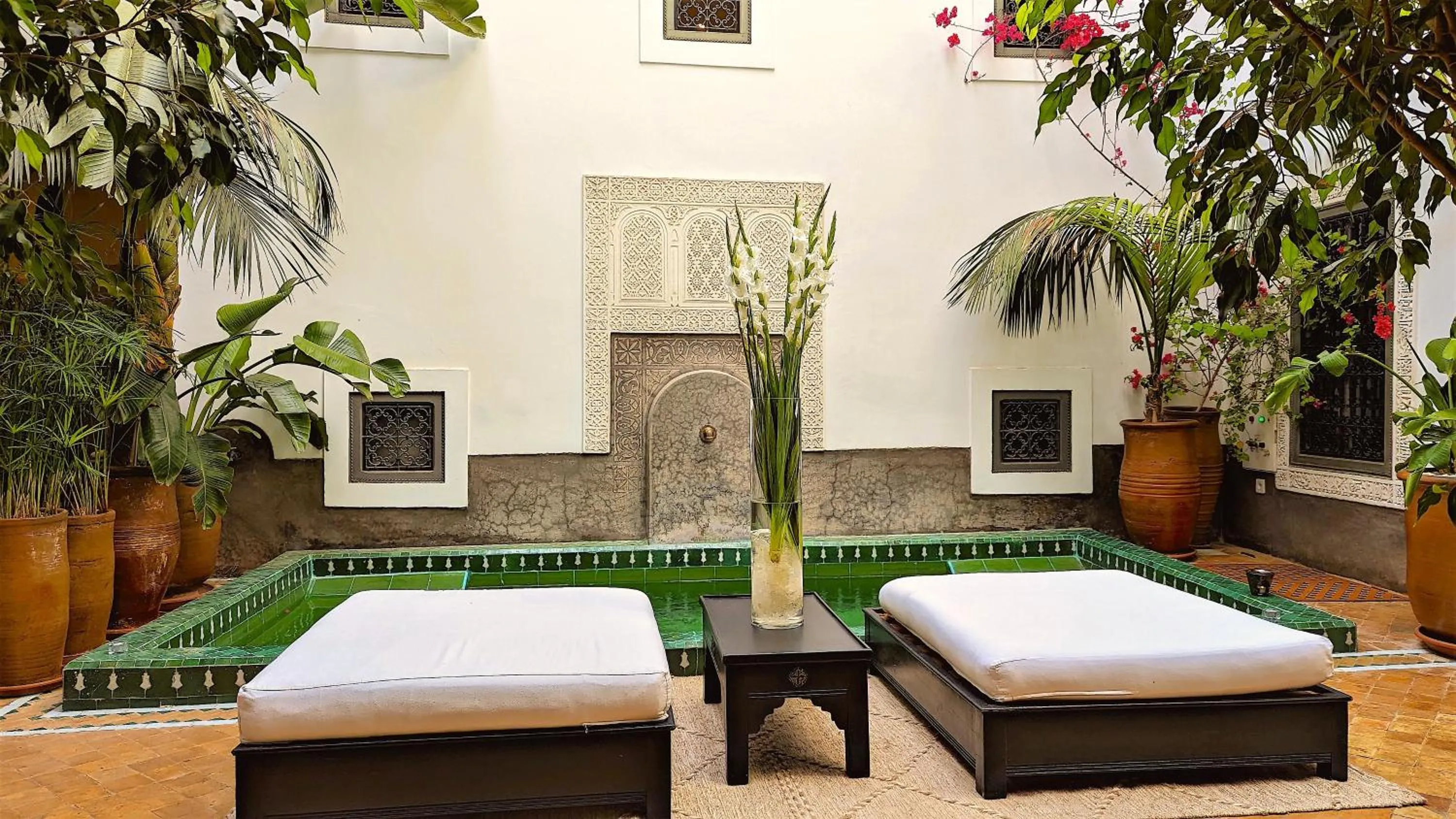 Patio in Riad Jardin Des Sens & Spa