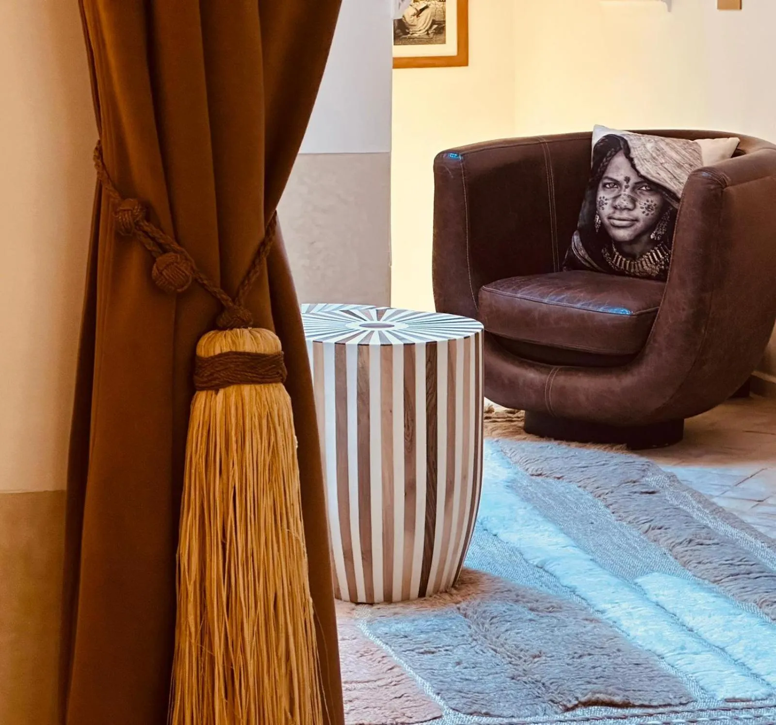 Living room in Riad Jardin Des Sens & Spa