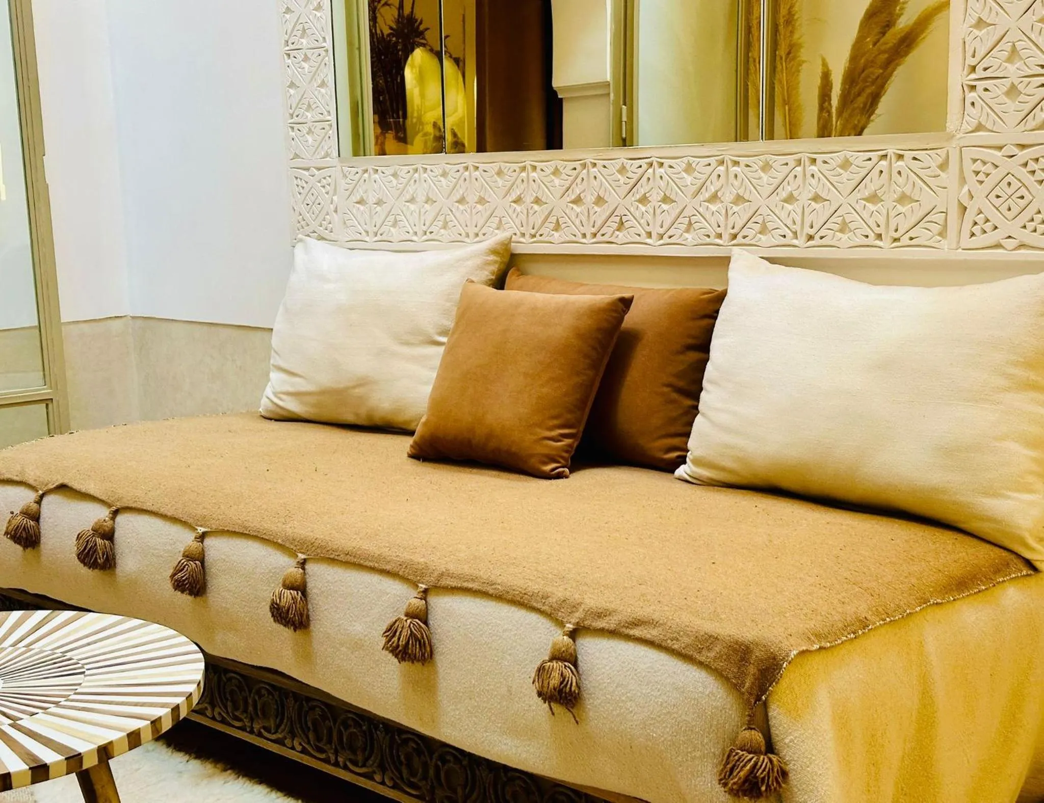 Seating area in Riad Jardin Des Sens & Spa