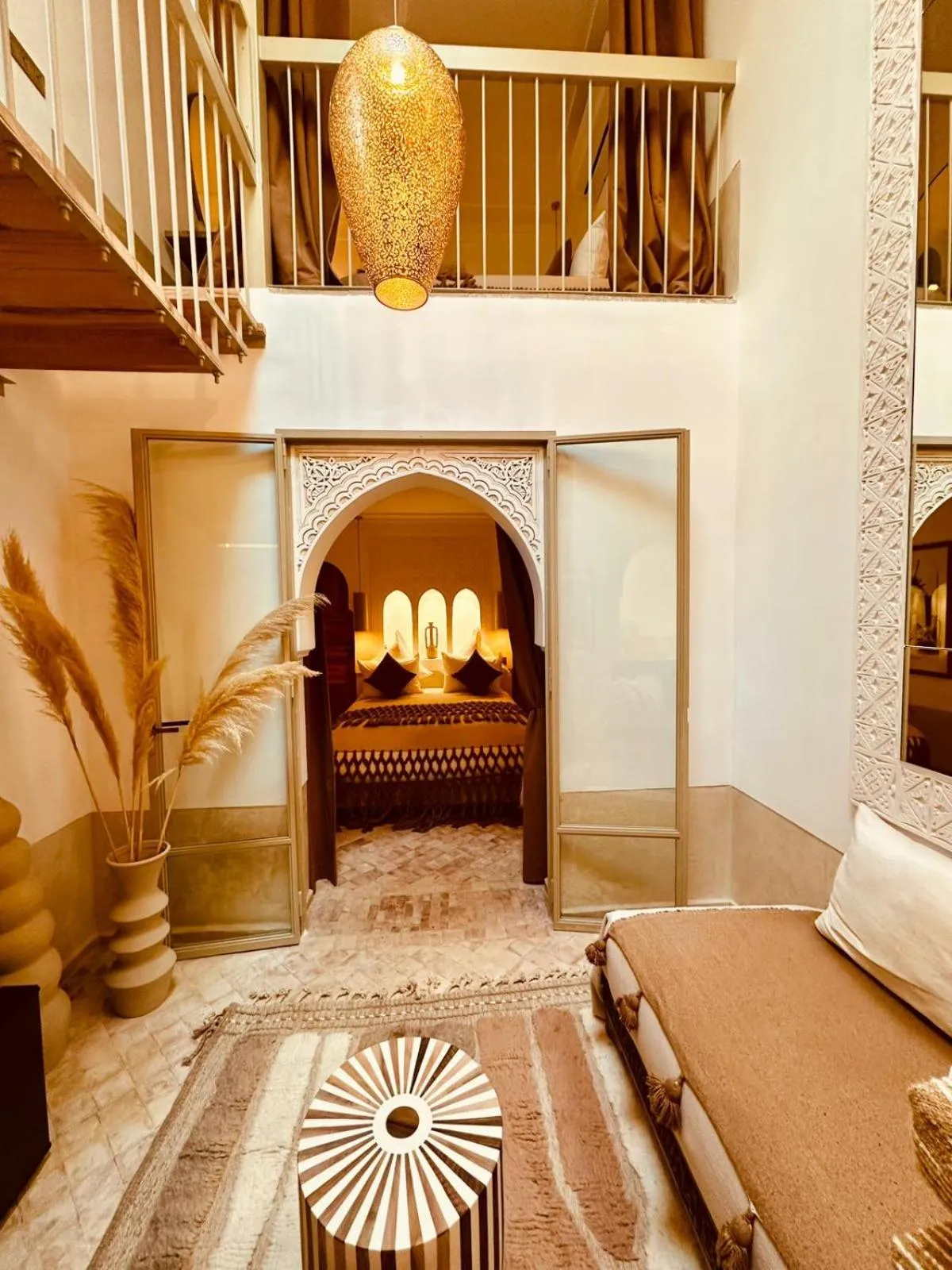 Living room in Riad Jardin Des Sens & Spa