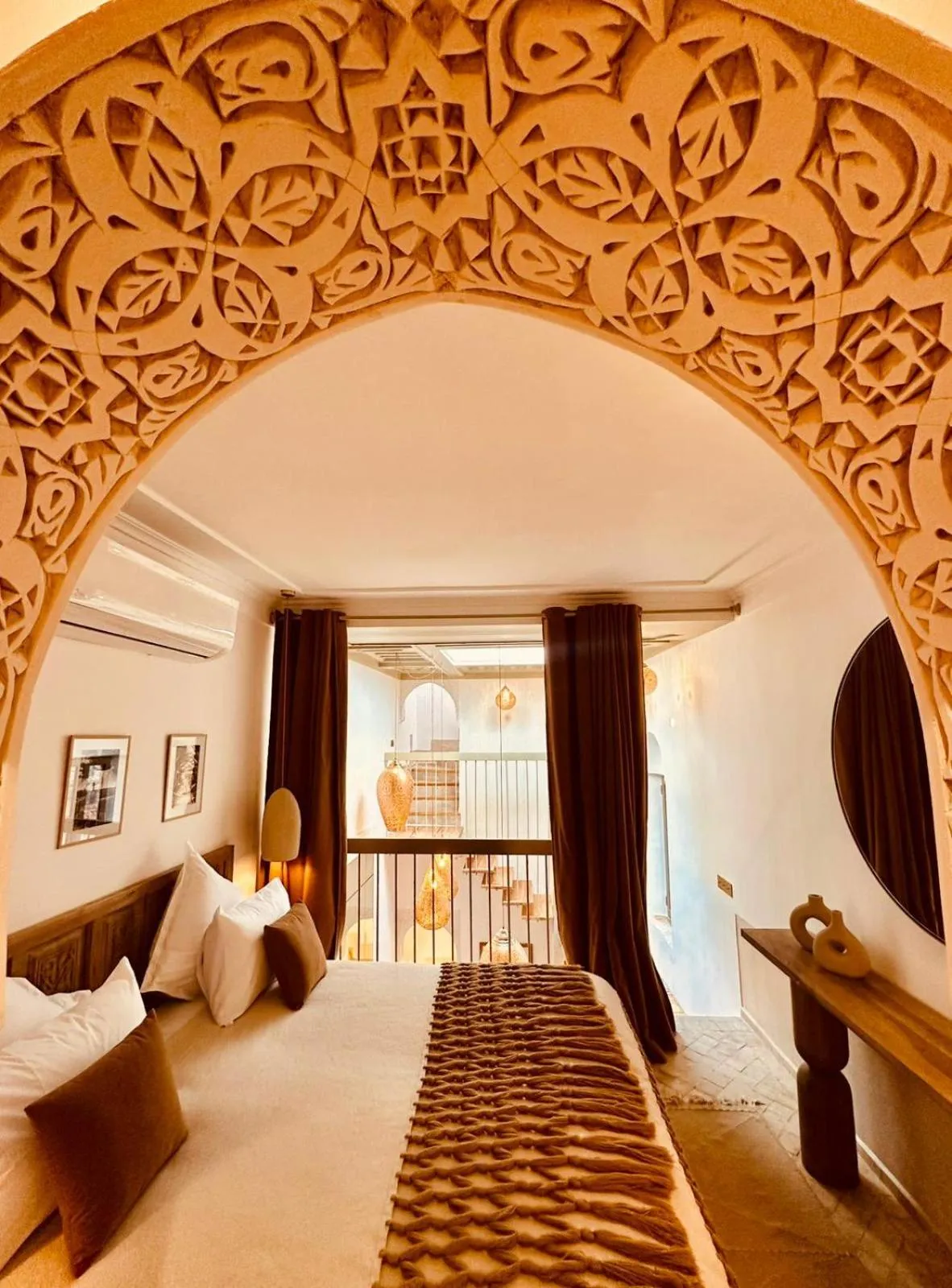 Bedroom, Bed in Riad Jardin Des Sens & Spa