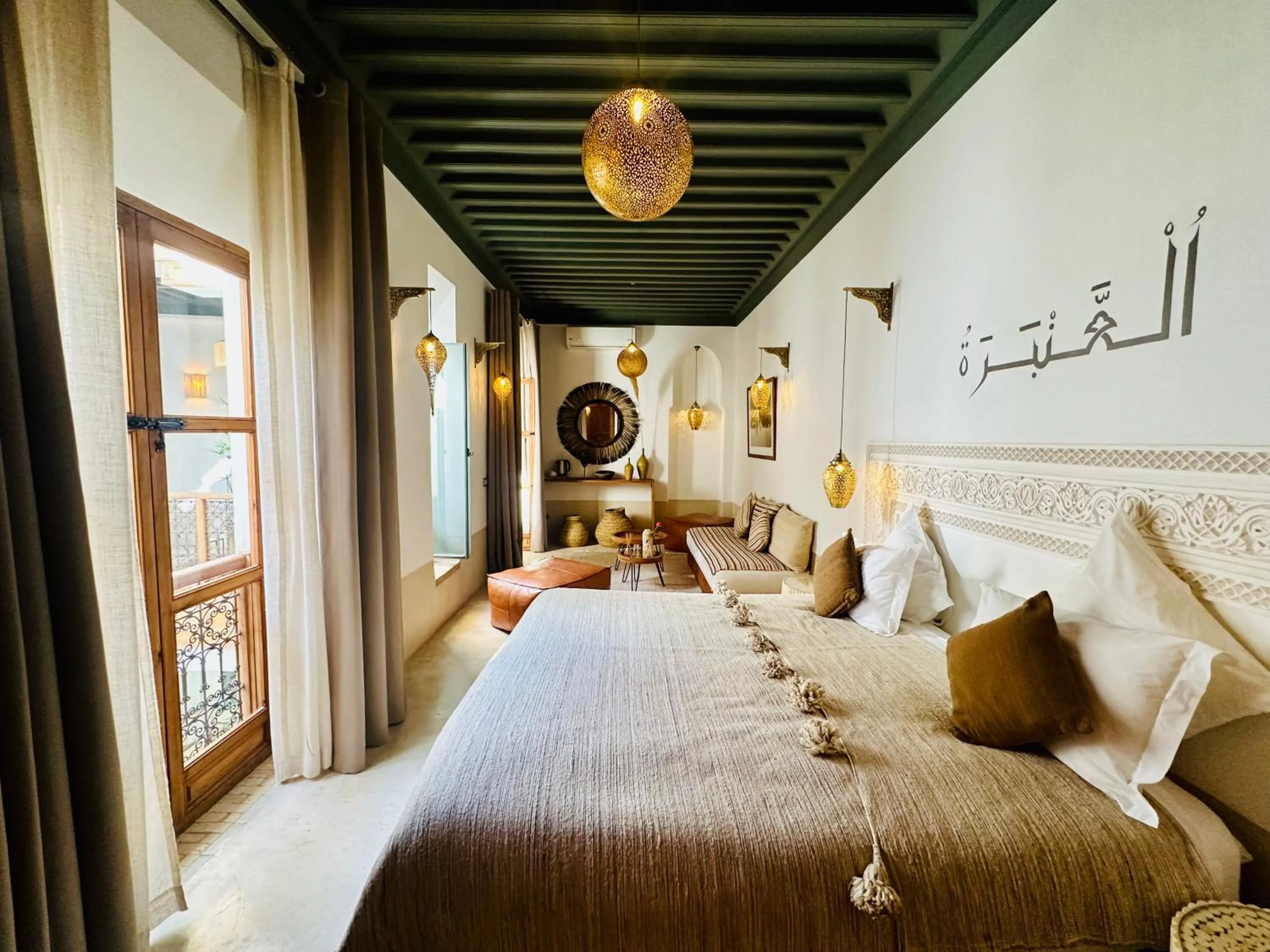 Photo of the whole room, Bed in Riad Jardin Des Sens & Spa