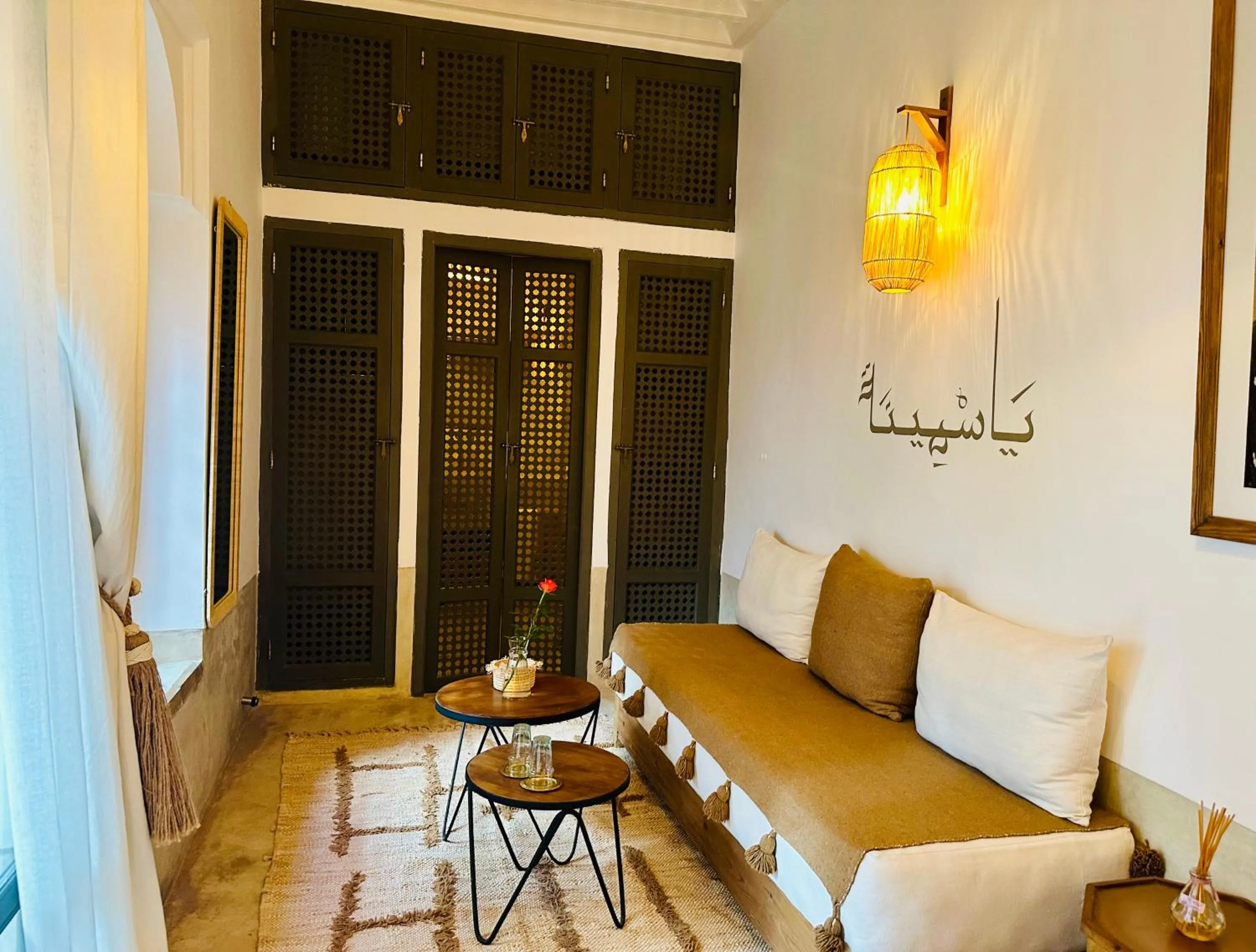 Seating area in Riad Jardin Des Sens & Spa