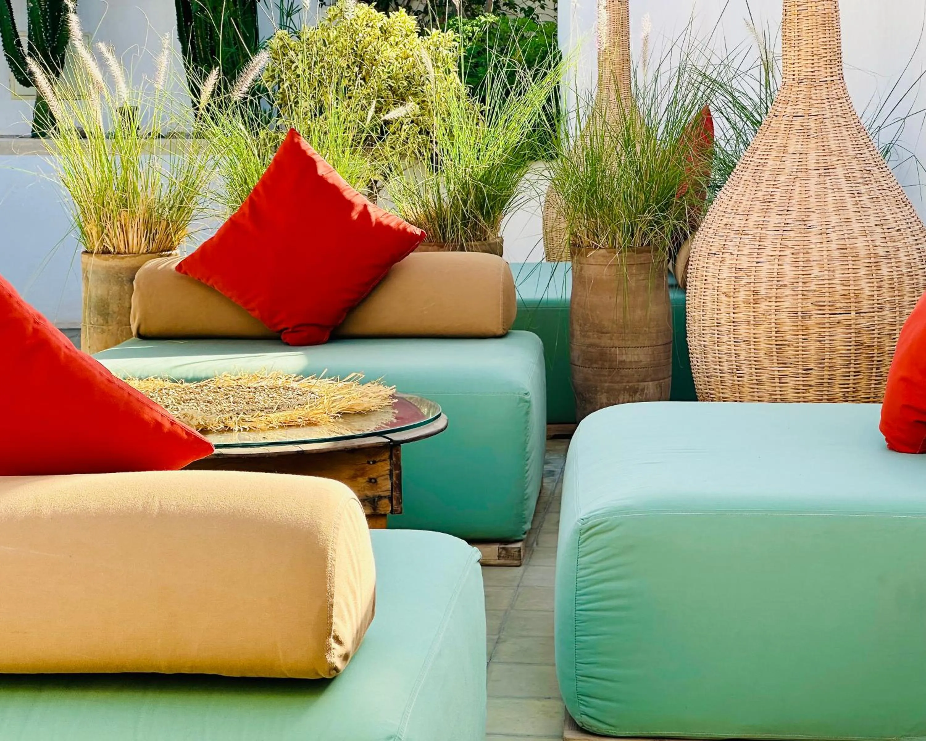 Patio in Riad Jardin Des Sens & Spa