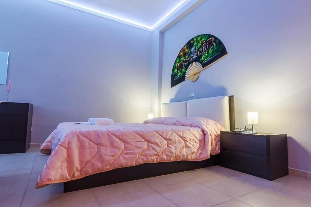 Bed in Tufaro B&B Private Room