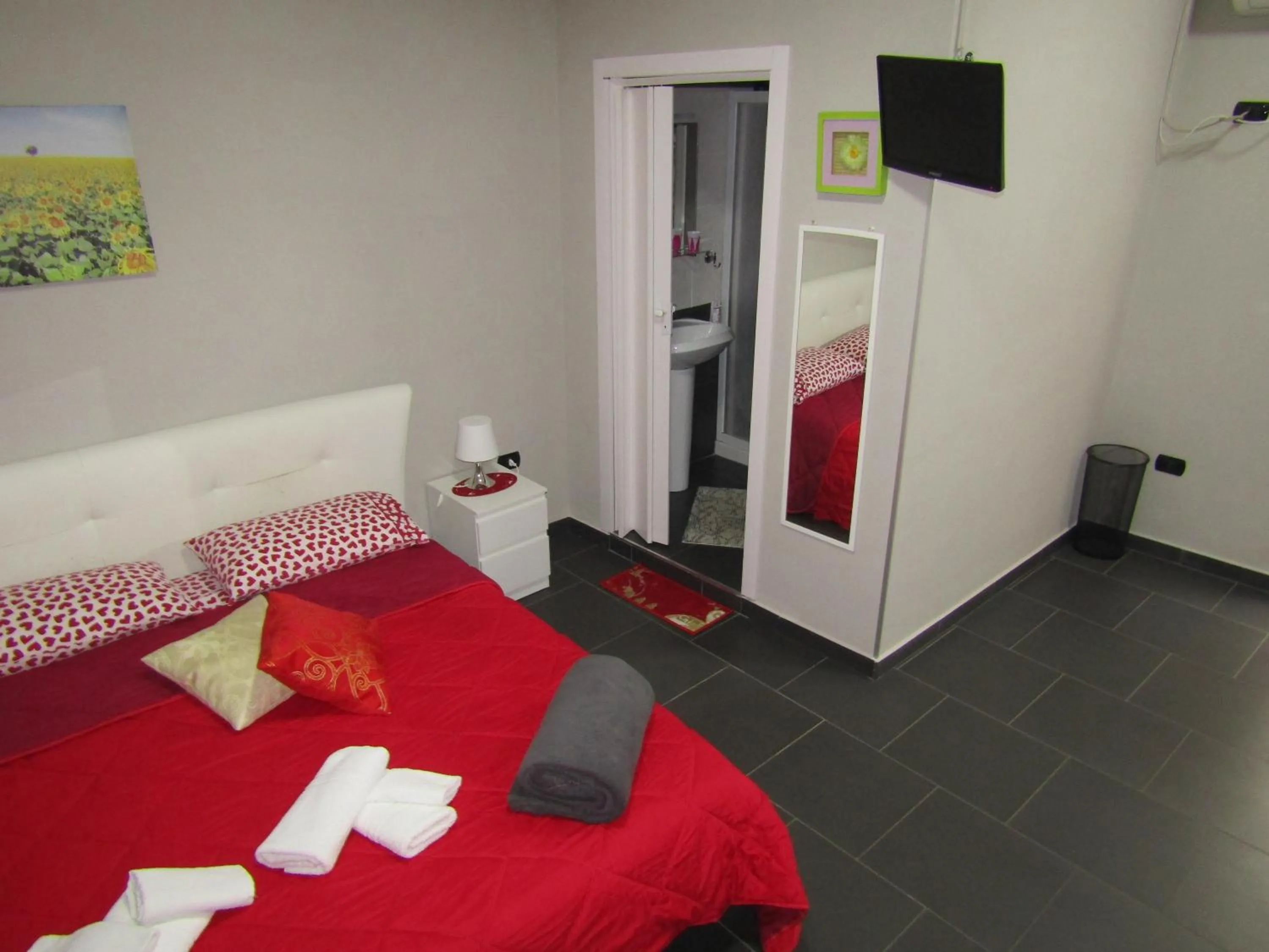 Bed in Tufaro B&B Private Room