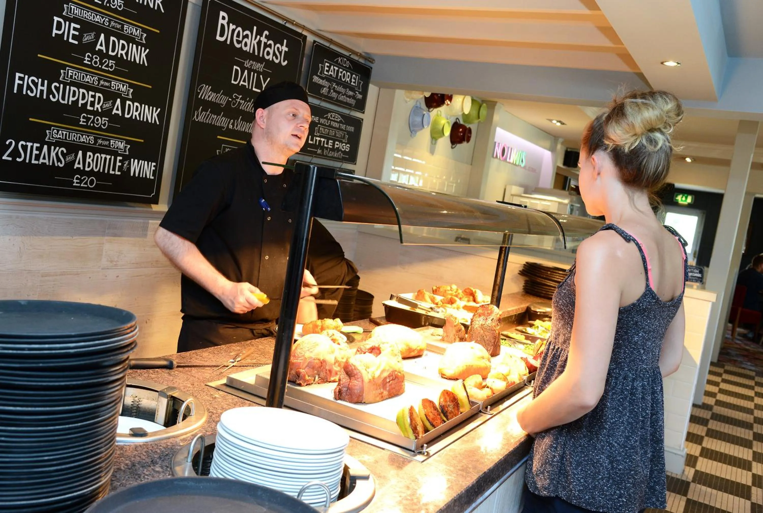 Restaurant/places to eat in Blue Jay, Derby by Marston's Inns