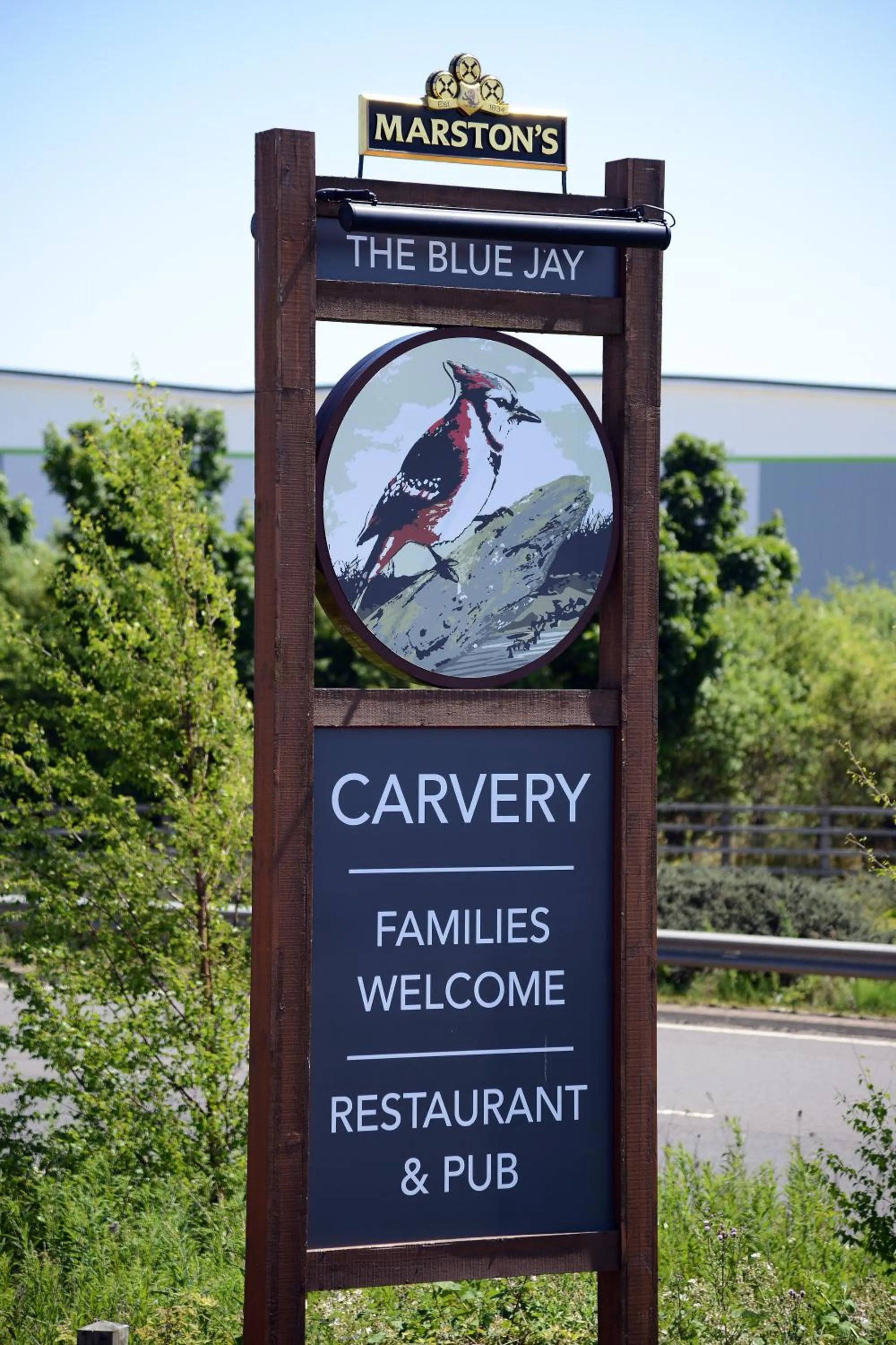 Property logo or sign in Blue Jay, Derby by Marston's Inns