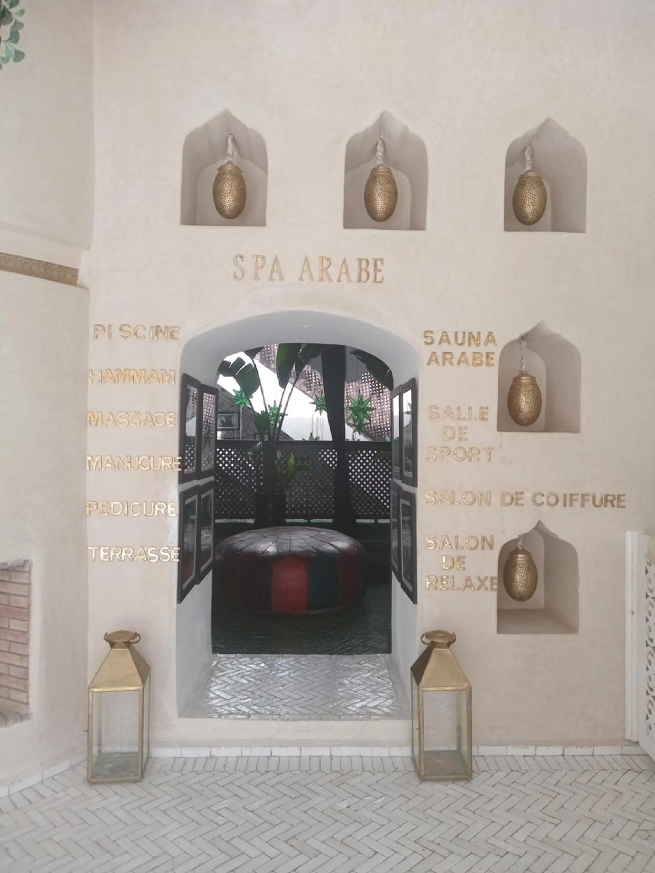 Spa and wellness centre/facilities in Riad Palais Blanc & Spa