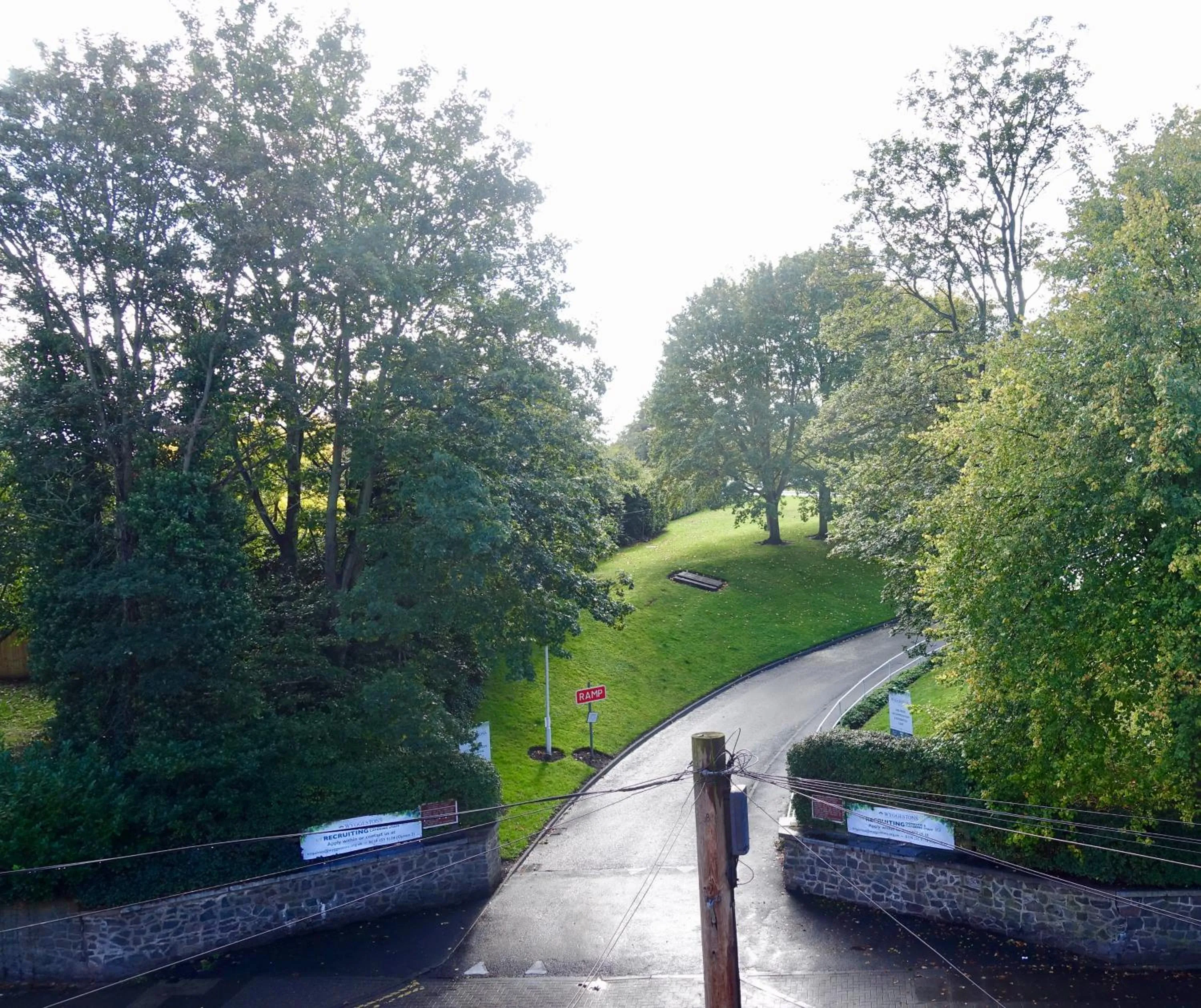 Garden view in Abinger Guest House