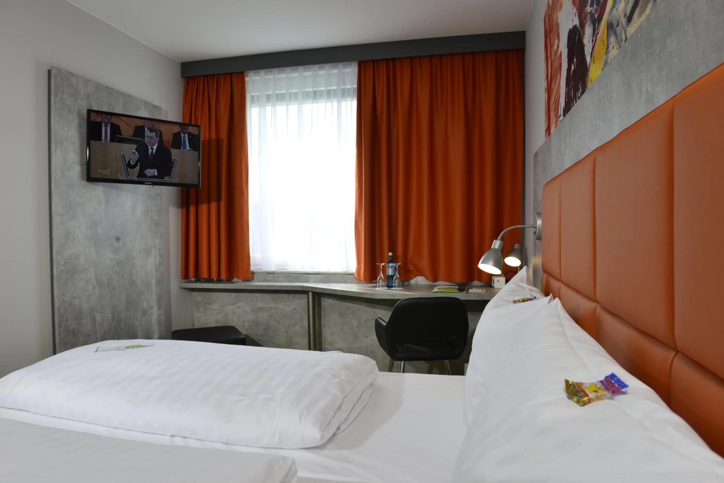 Bedroom, Bed in SleepySleepy Hotel Gießen